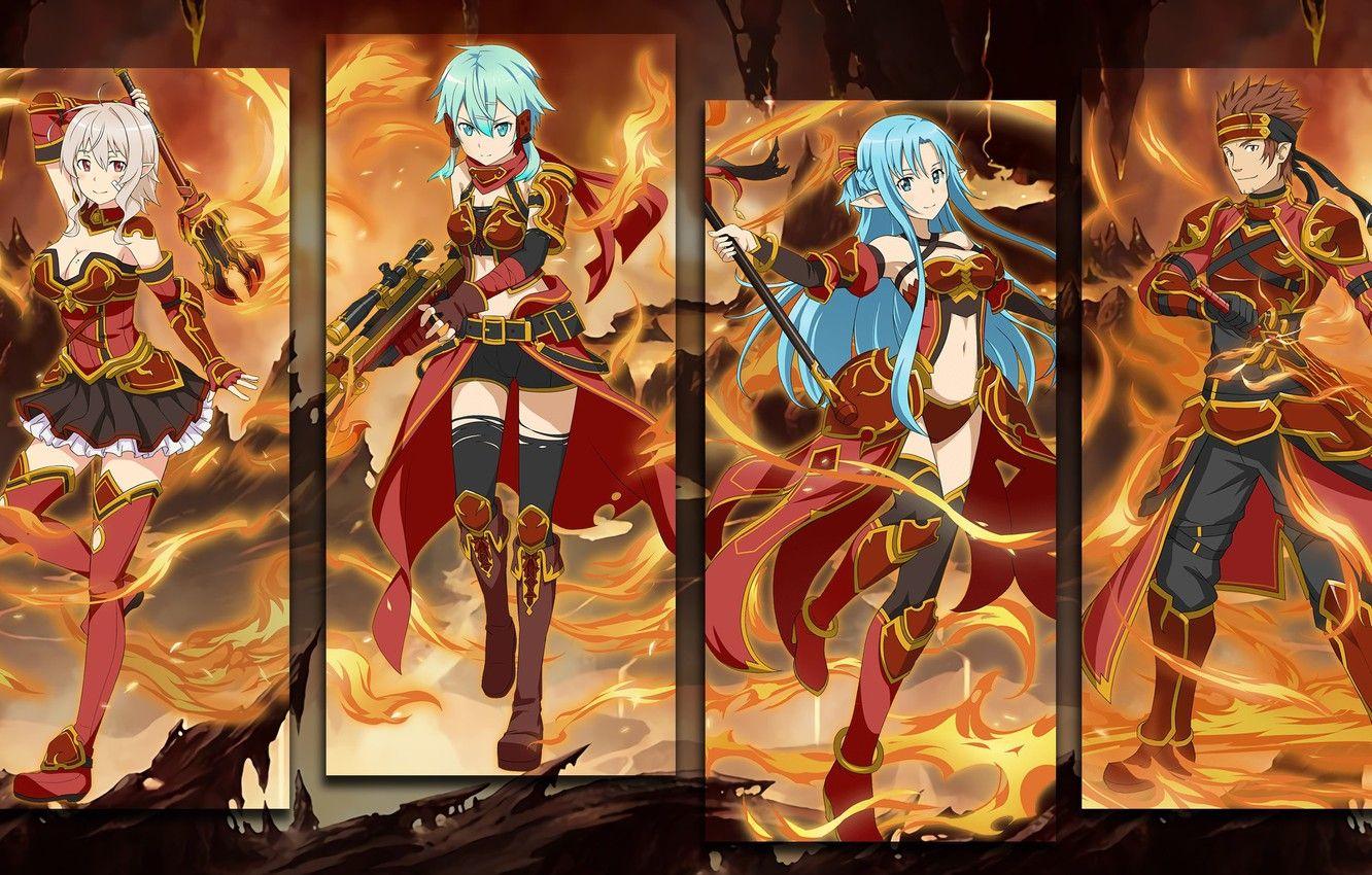 1332x850 Wallpaper light, weapon, anime, pretty, asian, warrior, manga