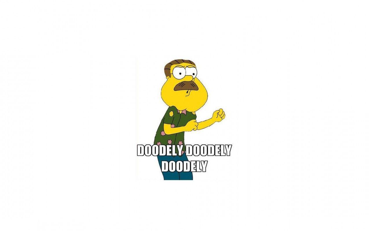 1280x800 Download 1280x800 Family Guy The Simpsons Ned Flanders crossovers