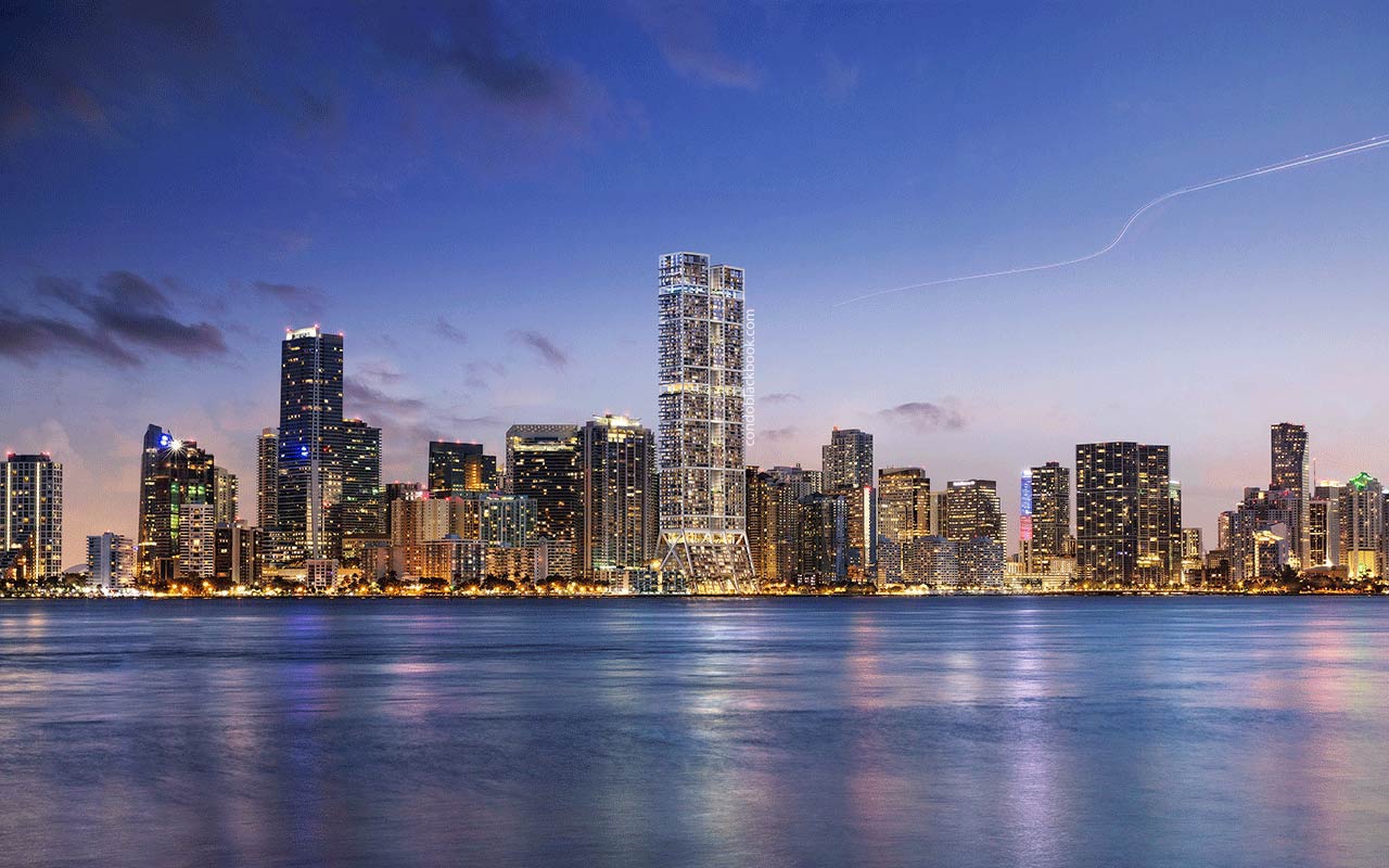 1280x800 The Towers by Foster Partners Condos and Rent in Brickell