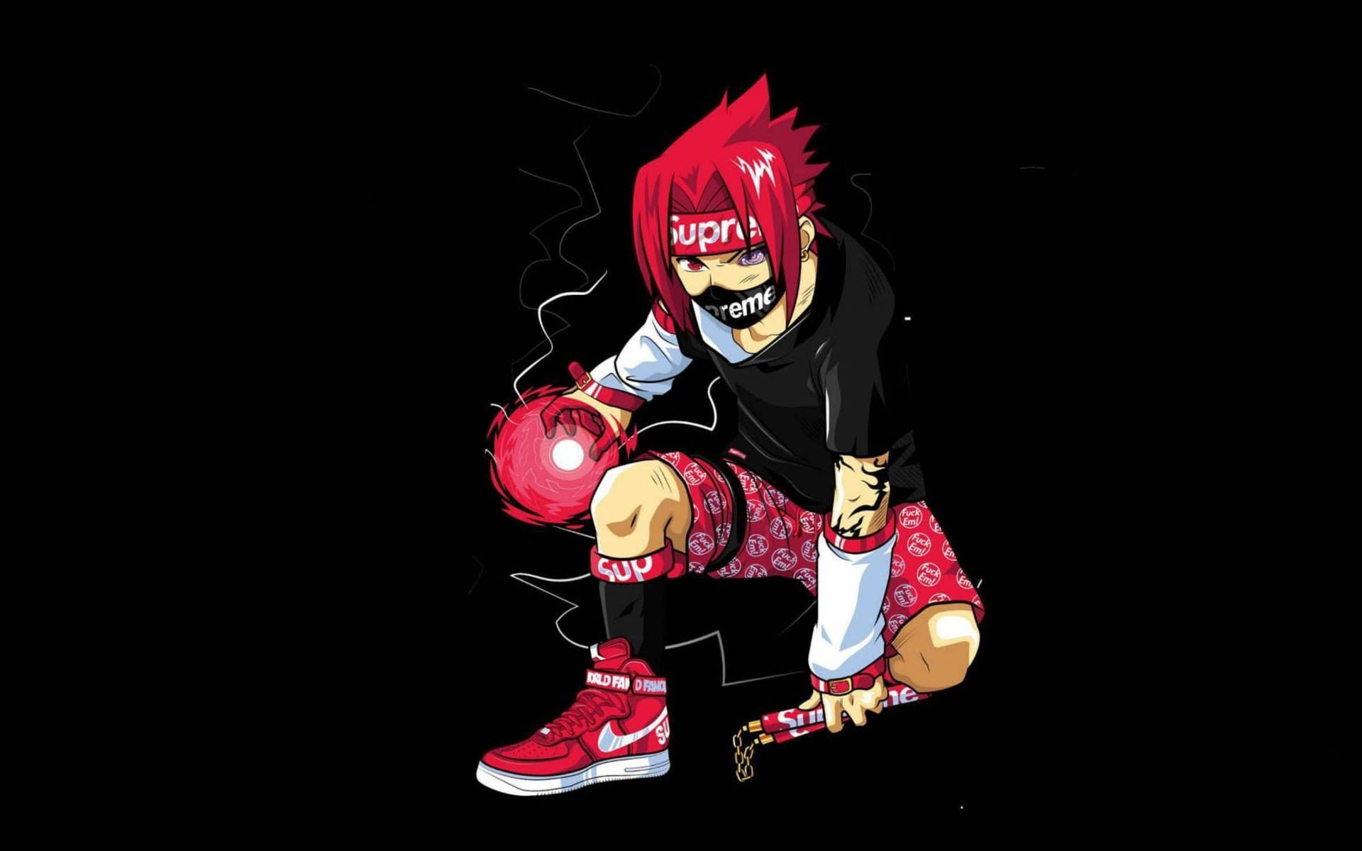 1920x1200 Download Sasuke Supreme Drip Dope Laptop Wallpaper