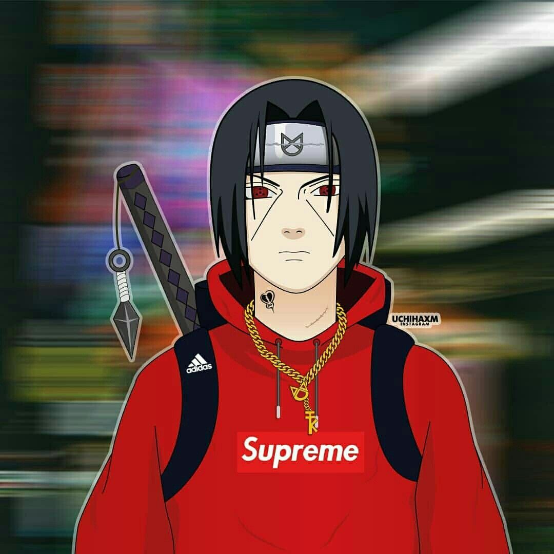 1080x1080 Drippy Itachi Wallpaper