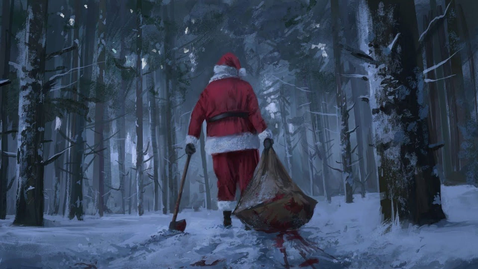 1920x1080 Spooky Christmas Wallpaper