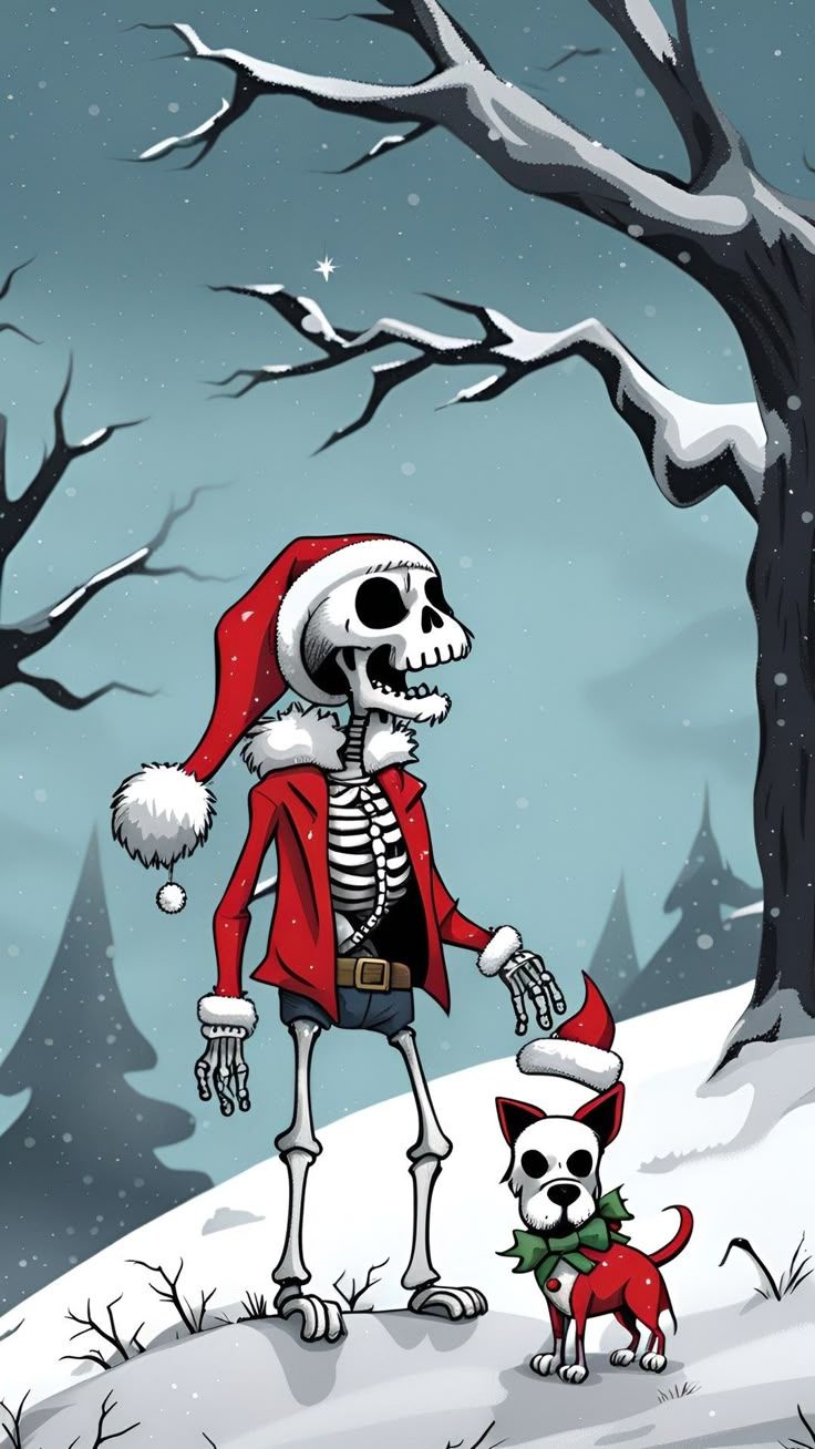 736x1308 X Mas My Way. Christmas Horror, Scary Christmas, Creepy Christmas