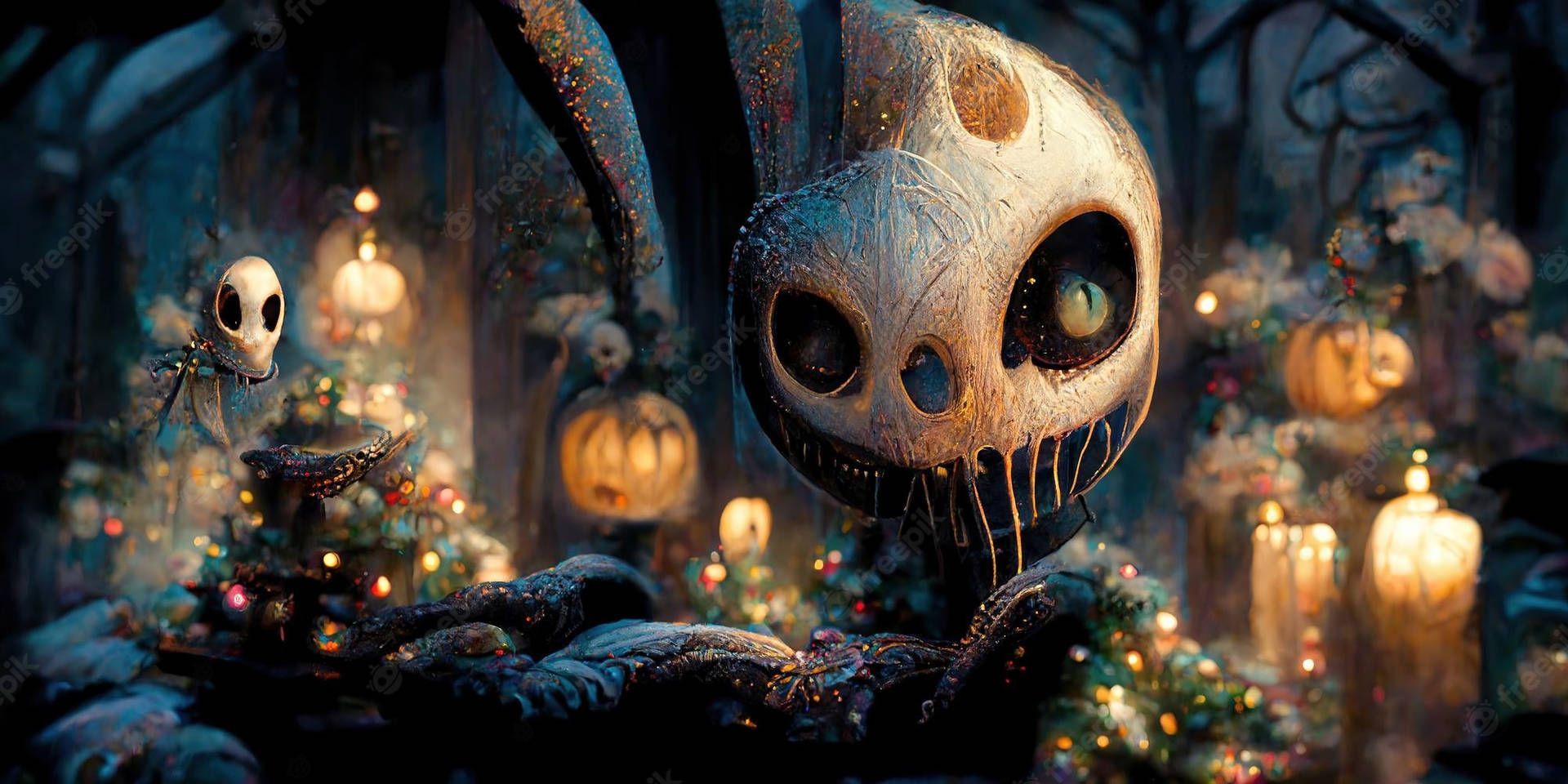 1920x960 Gothic Christmas Wallpaper
