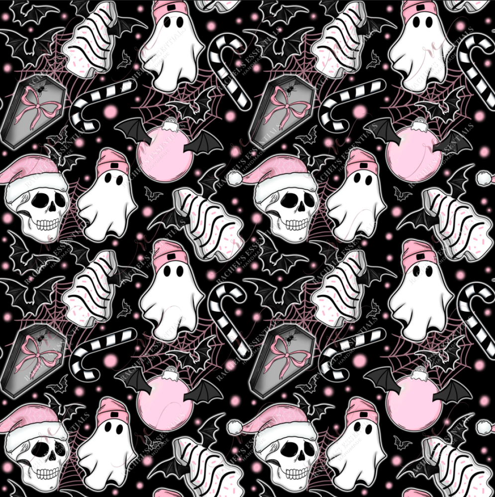 995x1000 Creepy Christmas Pink Wrap Seamless 10 23