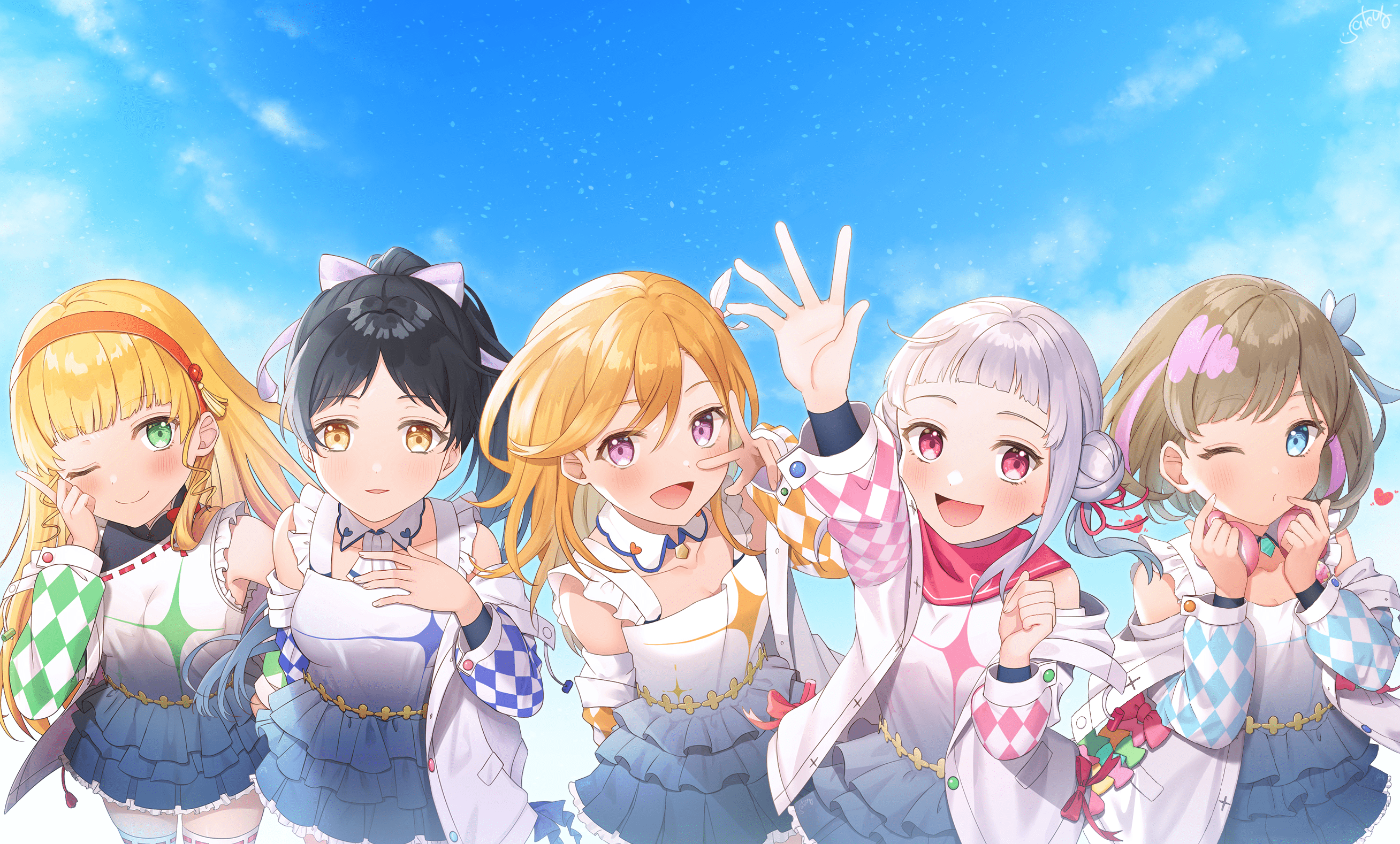 2616x1578 Liella! Wallpaper