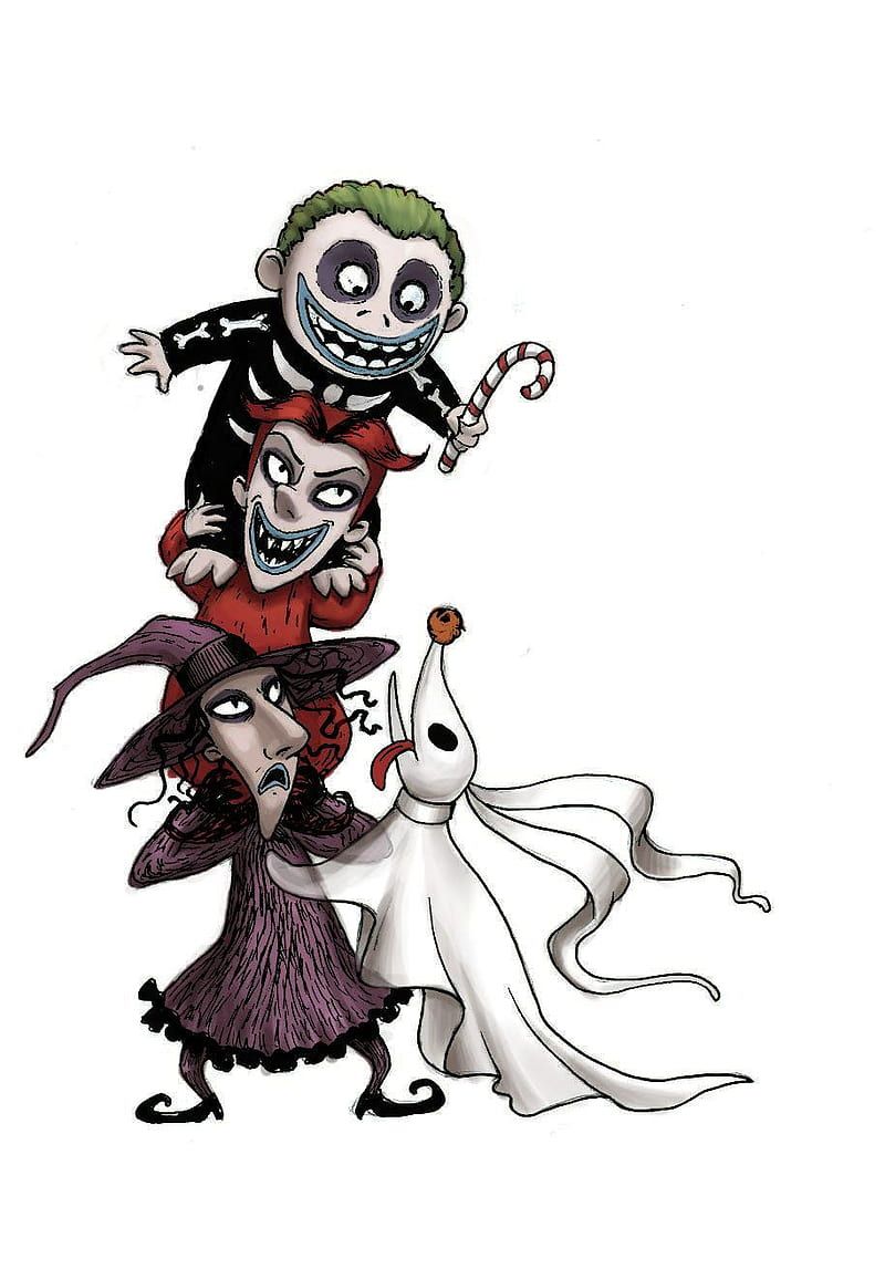 800x1147 HD nightmare christmas wallpaper