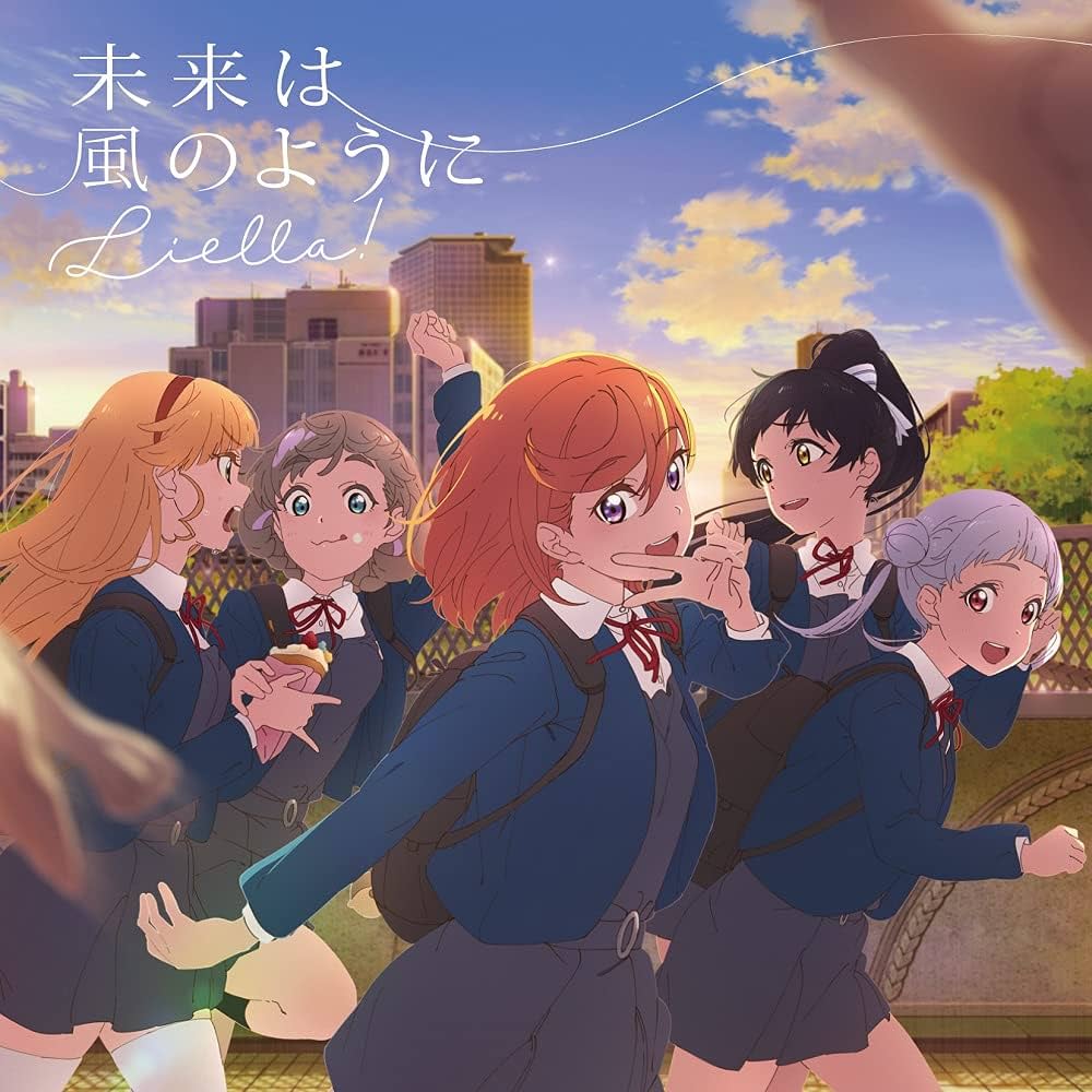 1000x1000 Liella! anime Love Live! Superstar!! ED theme song The future is like the wind.com Music