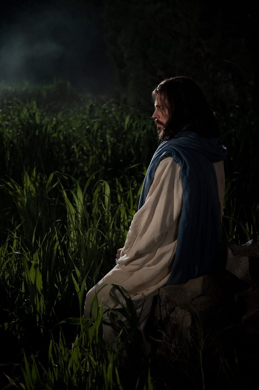 850x1278 Christ Praying in Gethsemane, Jesus Praying HD phone wallpaper