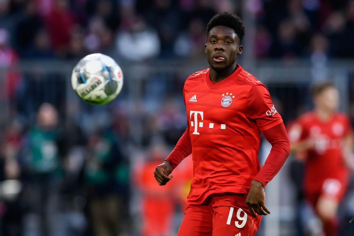 1200x800 Alphonso Davies says he'd like to play in midfield for Bayern