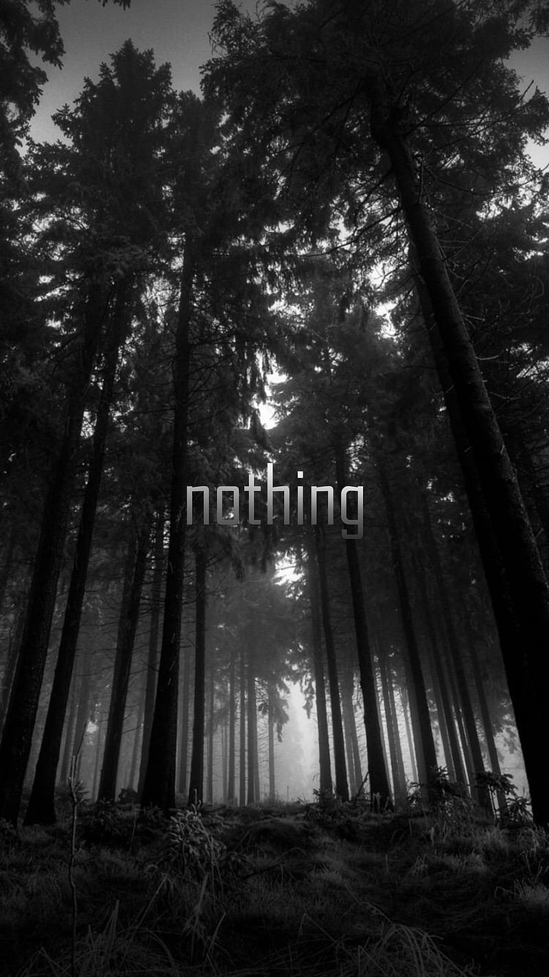 800x1423 Sad, dark, depression, forest, nothing, sadness, HD phone wallpaper
