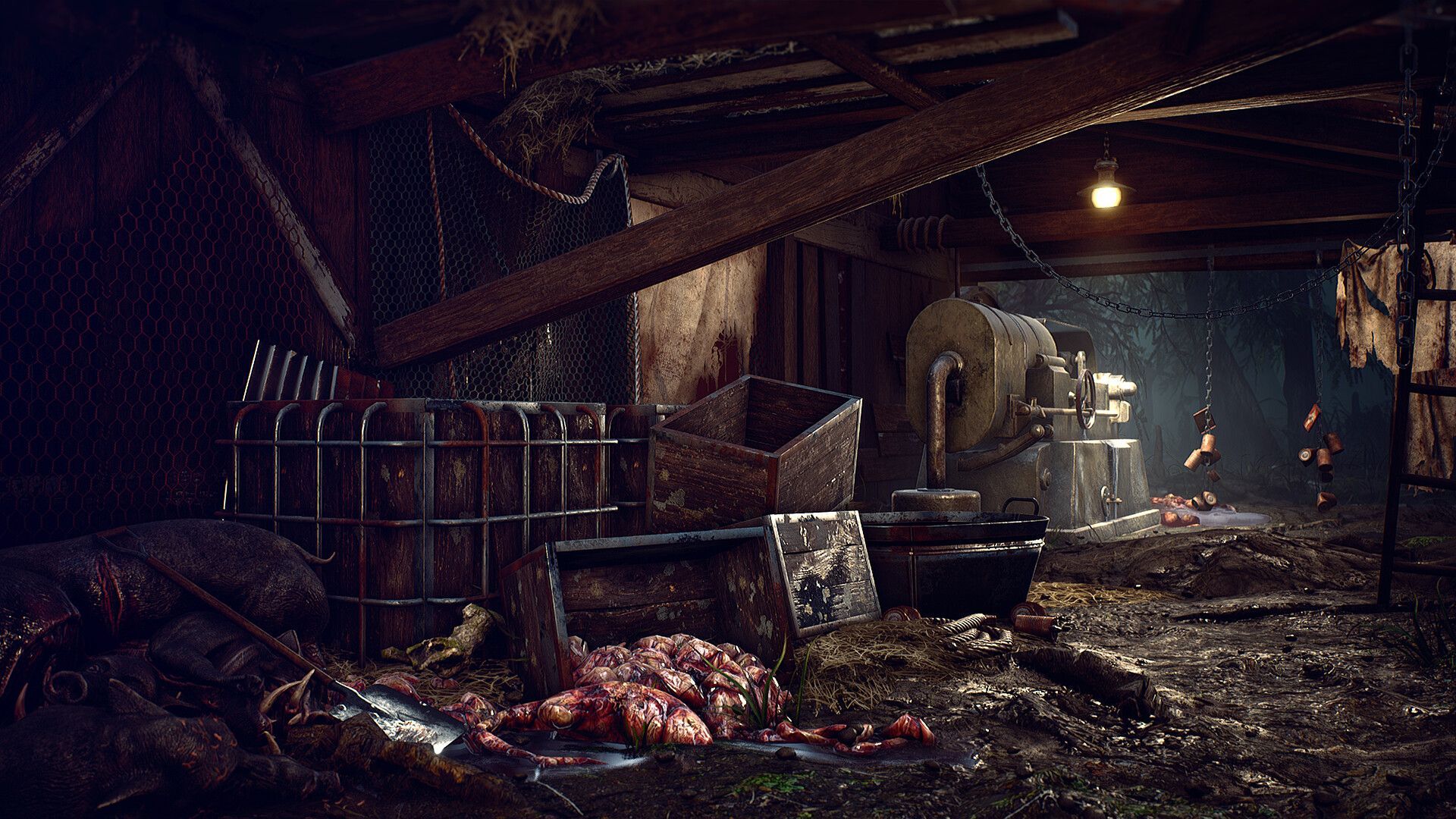 1920x1080 Slaughterhouse Time Environment