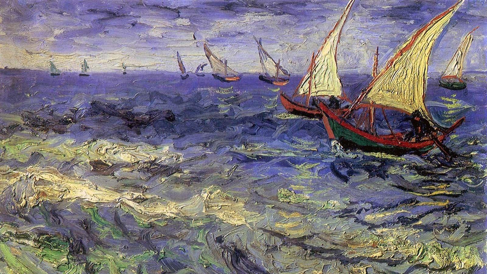 1600x900 vincent van gogh classic art painting wallpaper and background