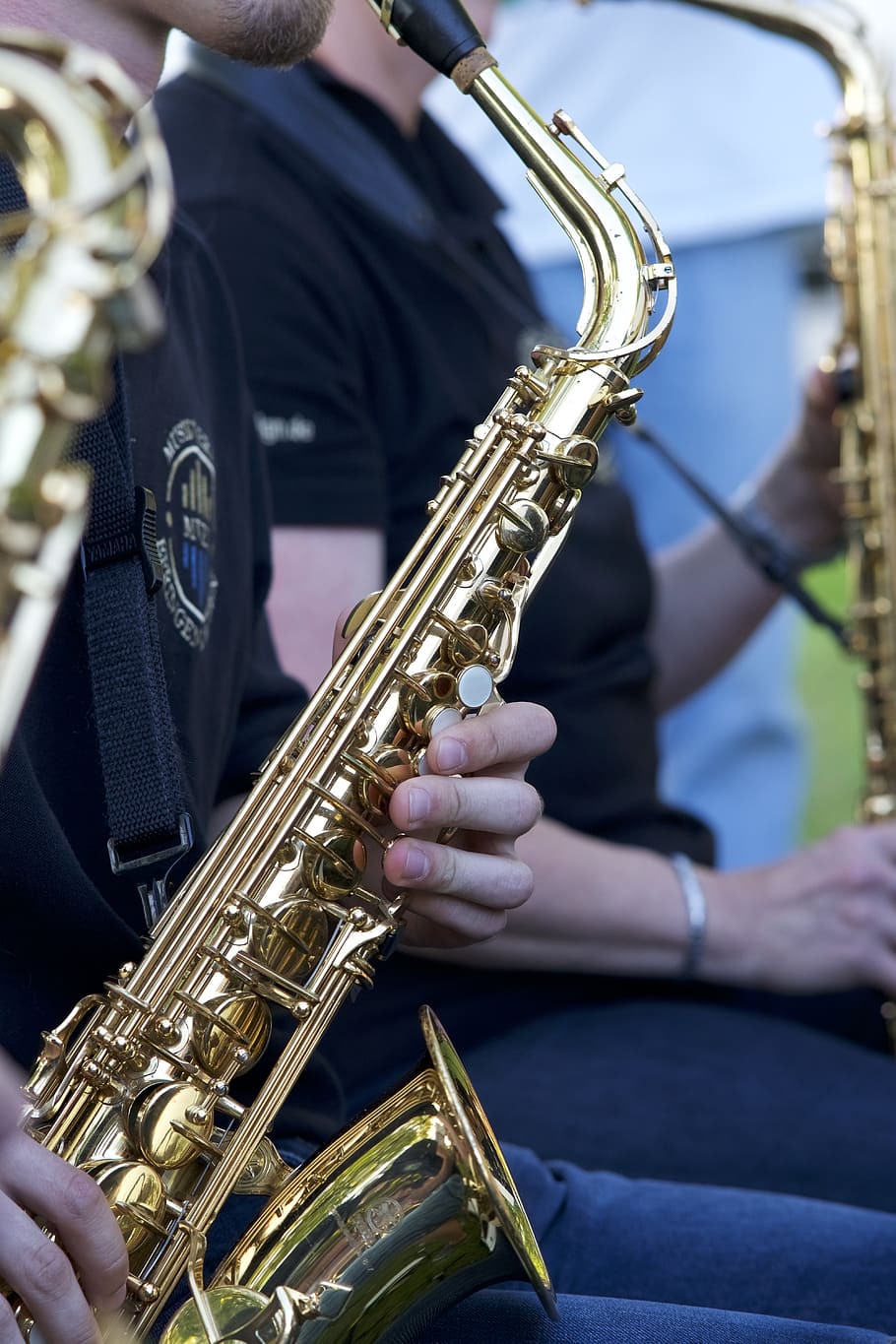 910x1365 HD wallpaper: brass band, trombone, music band, tradition, instrument, musicians
