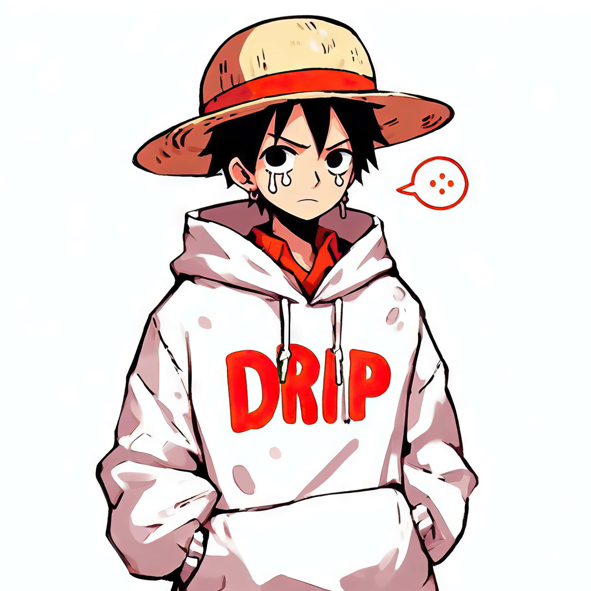 1920x1920 Download Luffy Drip Meme Wallpaper