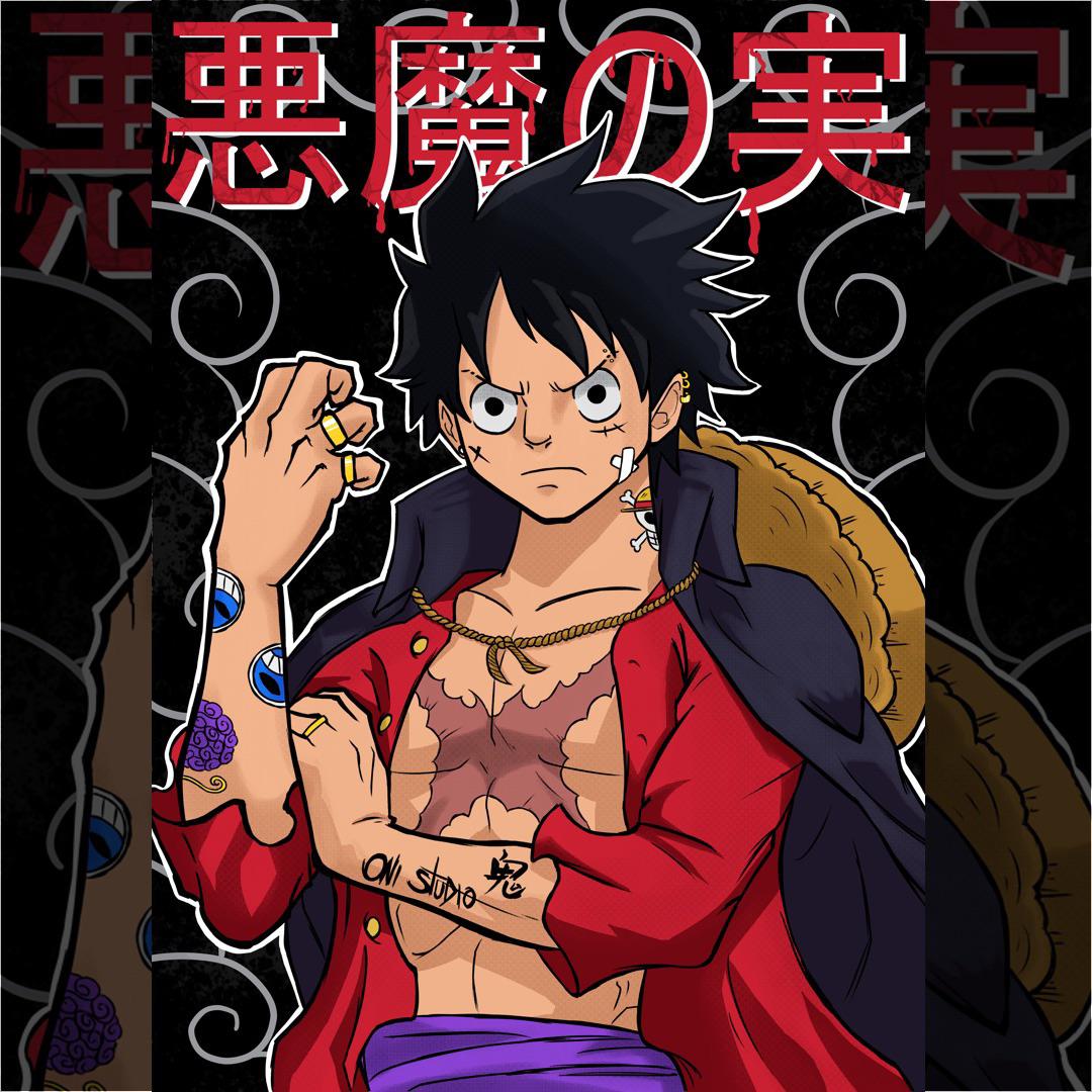 1080x1080 Luffy Style