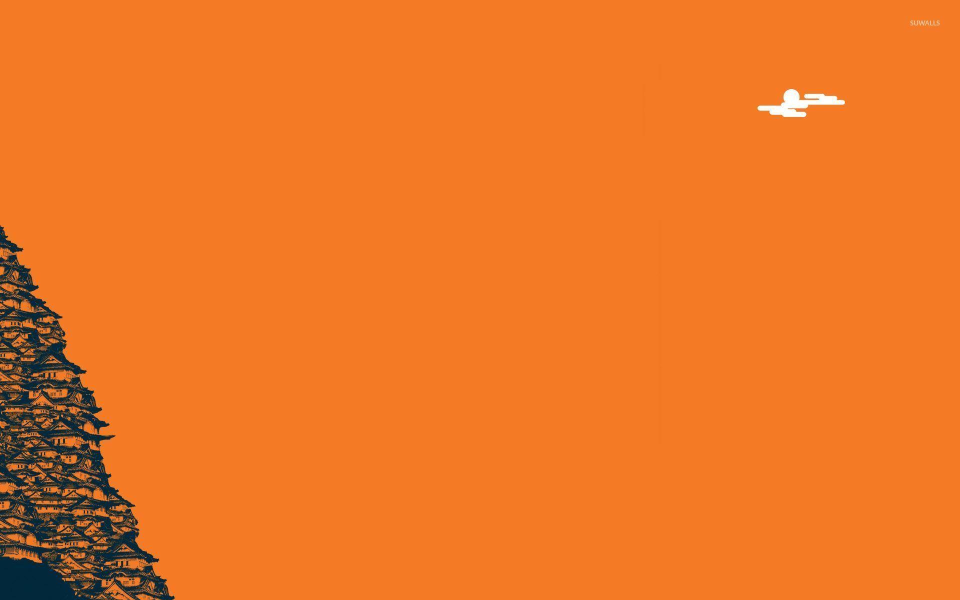 Orange Minimalist Wallpapers - Top Free Orange Minimalist Backgrounds