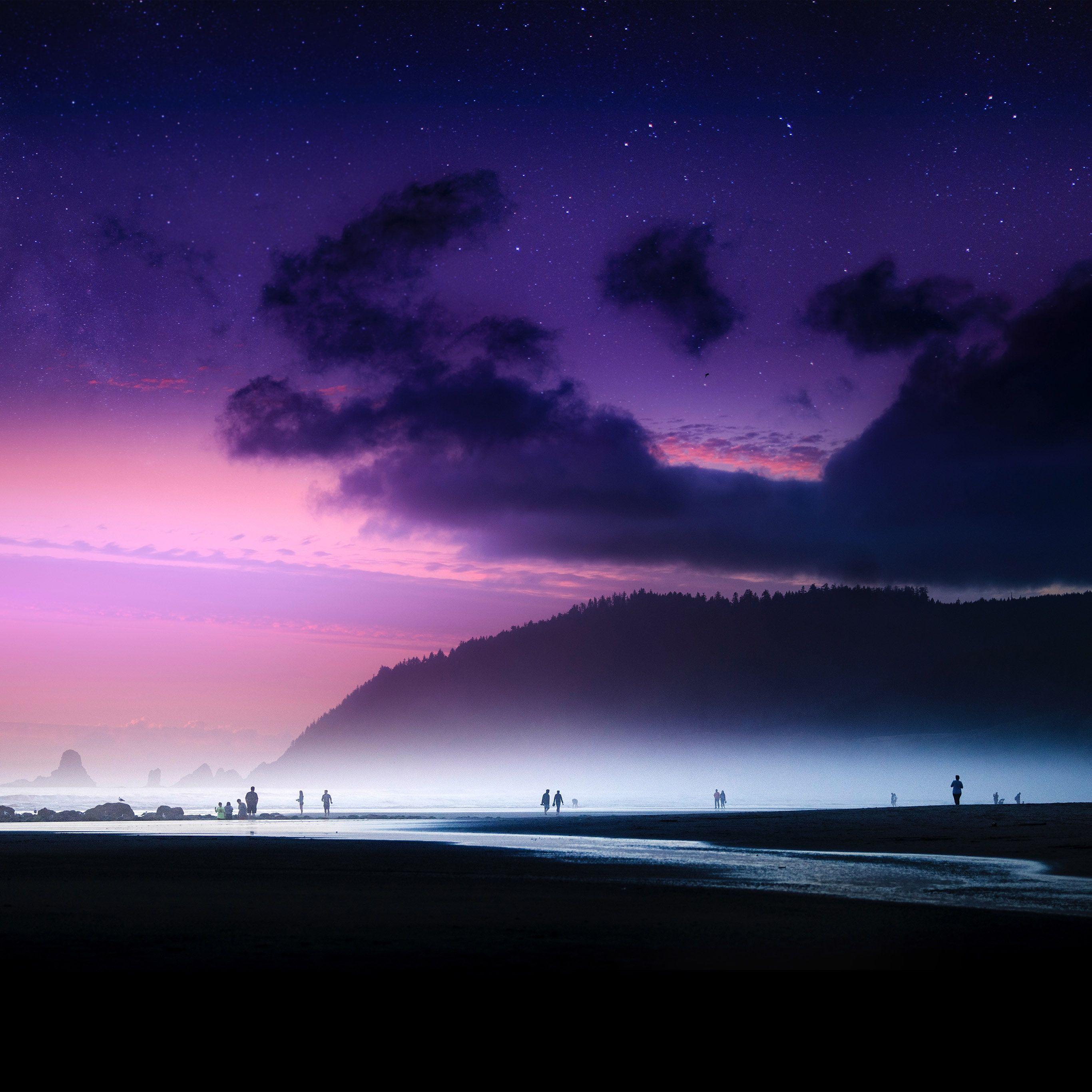 Beach Sunset Purple Wallpapers Top Free Beach Sunset Purple