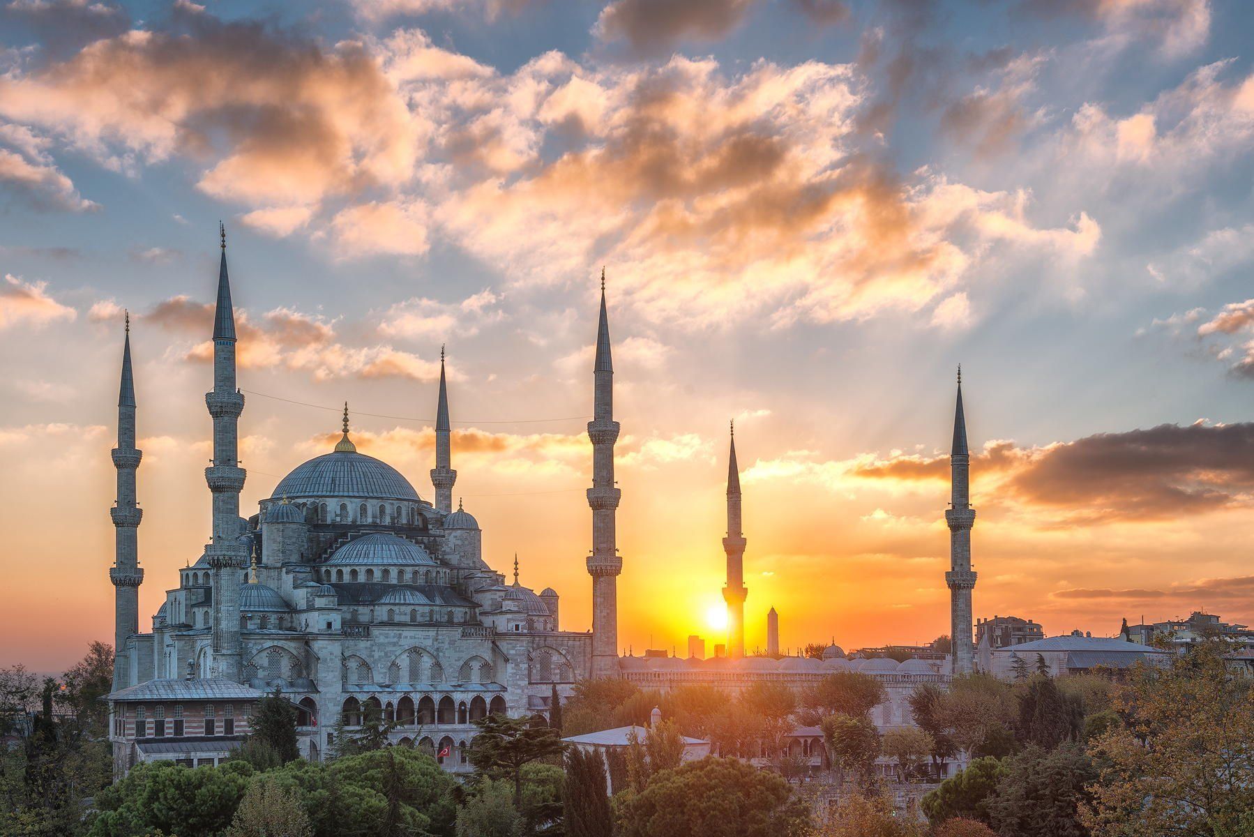 1798x1200 city, Sun, Sky, Cloud, Morning, Sky, Turkey, Istanbul, Landscape, Mosque, Amazing, Beauty Wallpaper HD / Desktop and Mobile Background