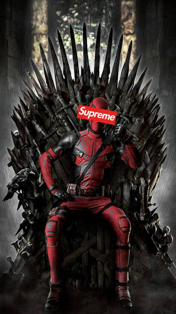 supreme deadpool hoodie