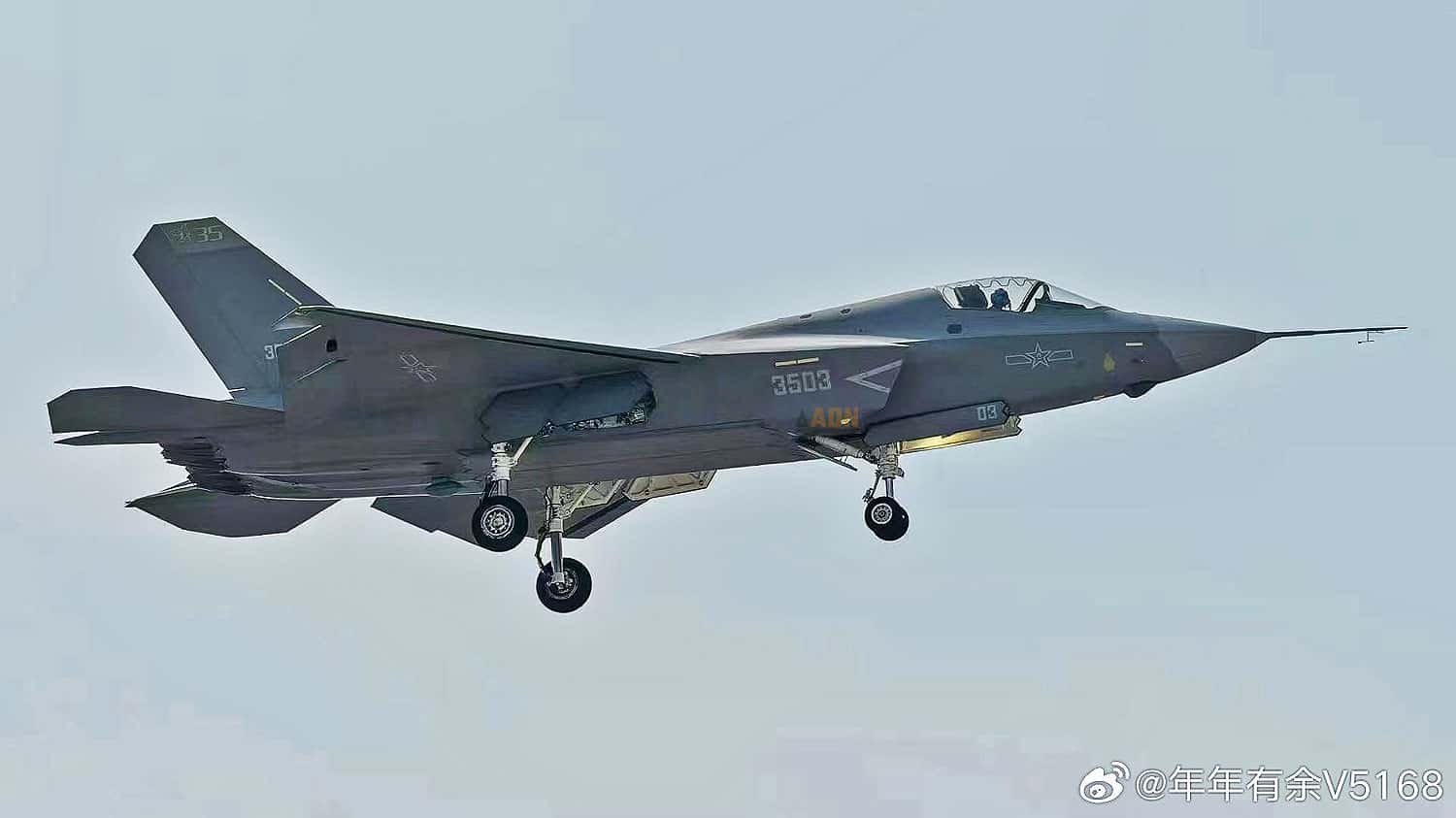 1500x843 New Image Of Chinese Stealth Fighter J 35 Emerge Data News