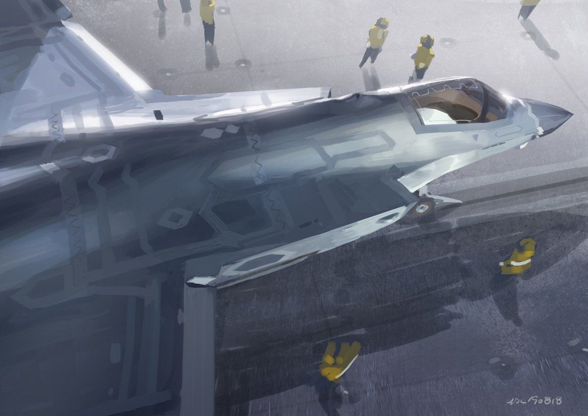 1169x827 J 35 Carrier Based Stealth Fighter