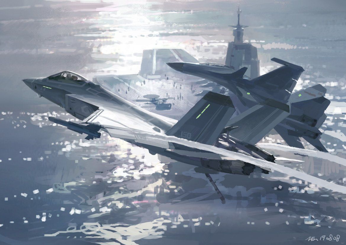 1169x827 J 35 Carrier Based Stealth Fighter