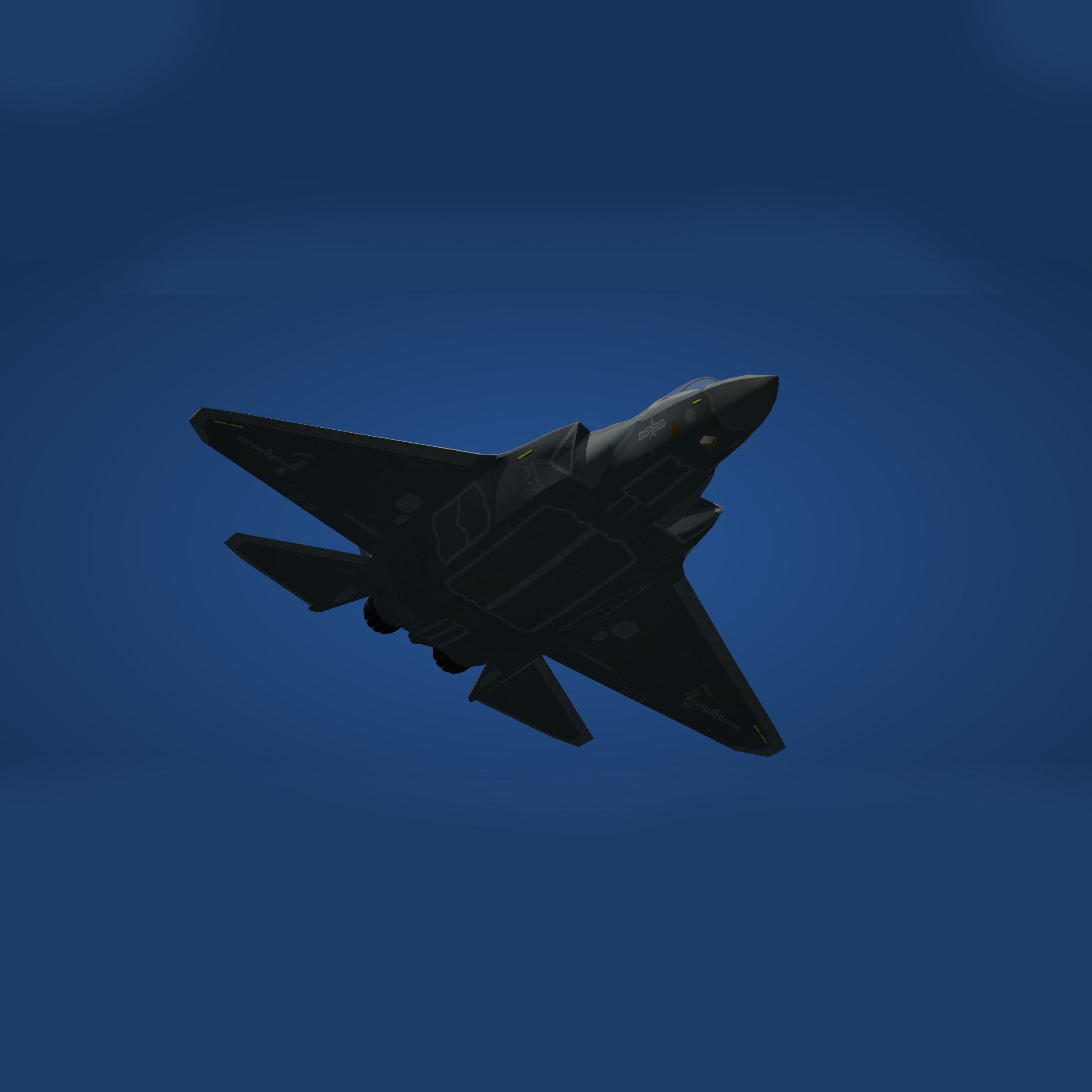 2551x2551 AVIC Shenyang J 35 Beta Type Other