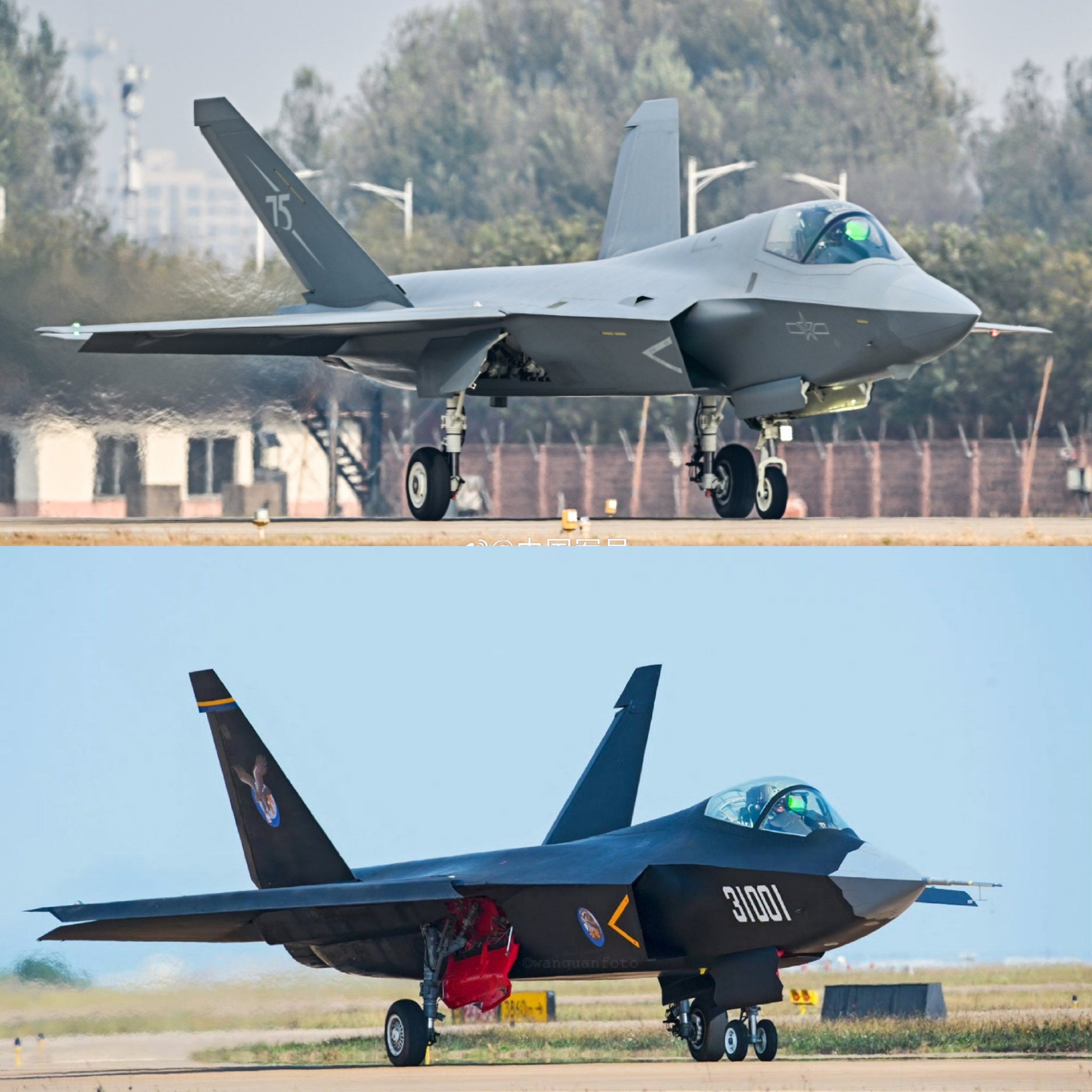 2880x2880 Fast Take: Updated Image Of China's New J 31 J 35