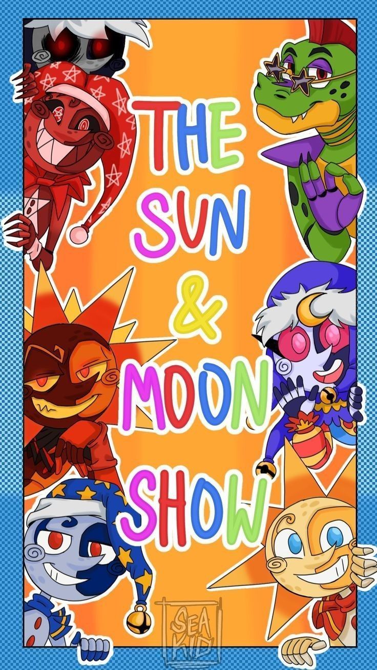 736x1308 Sun Moon Fnaf Wallpaper