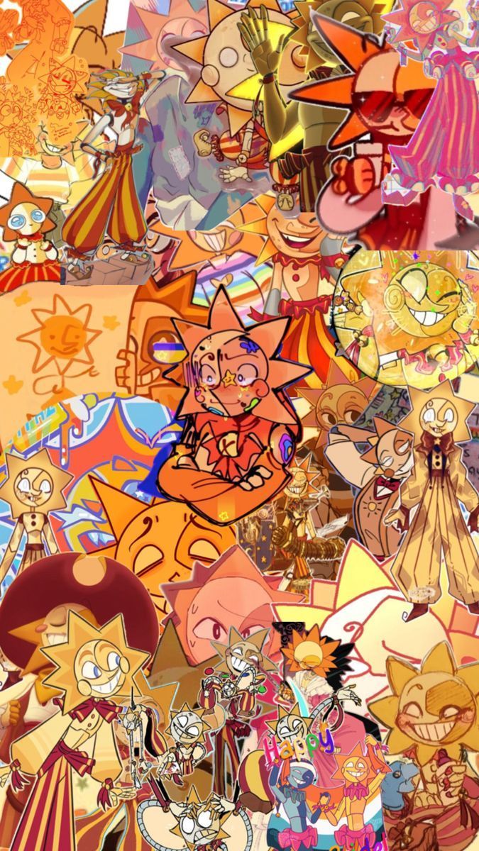 675x1200 Sun And Moon Show Wallpaper