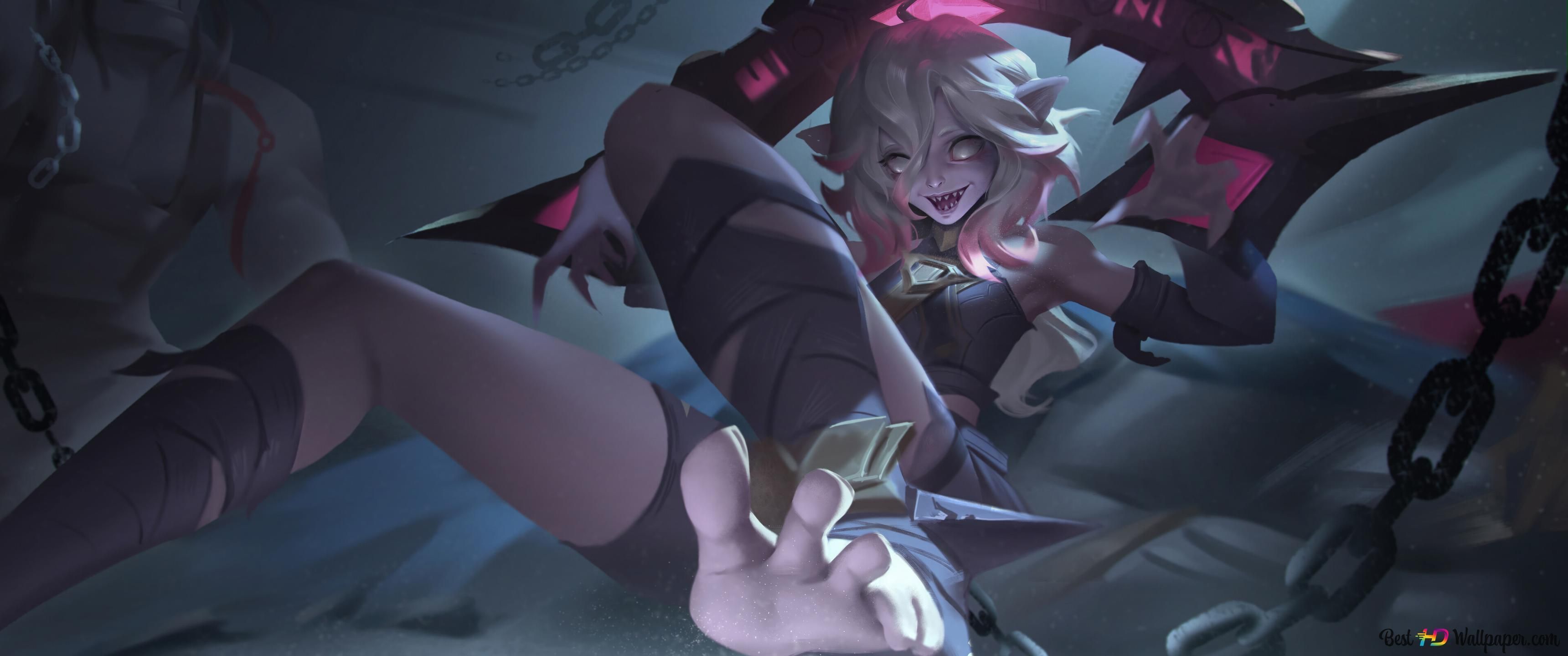 3440x1440 Fatal Vampire 'Briar'. League of Legends (LOL) 4K wallpaper download
