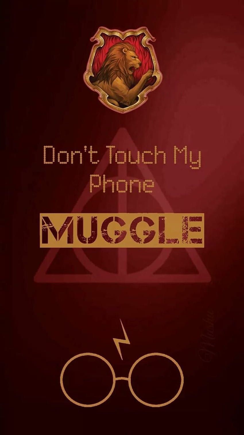 850x1513 About Harry Potter. See more about, Don't Touch My Muggle! HD phone wallpaper