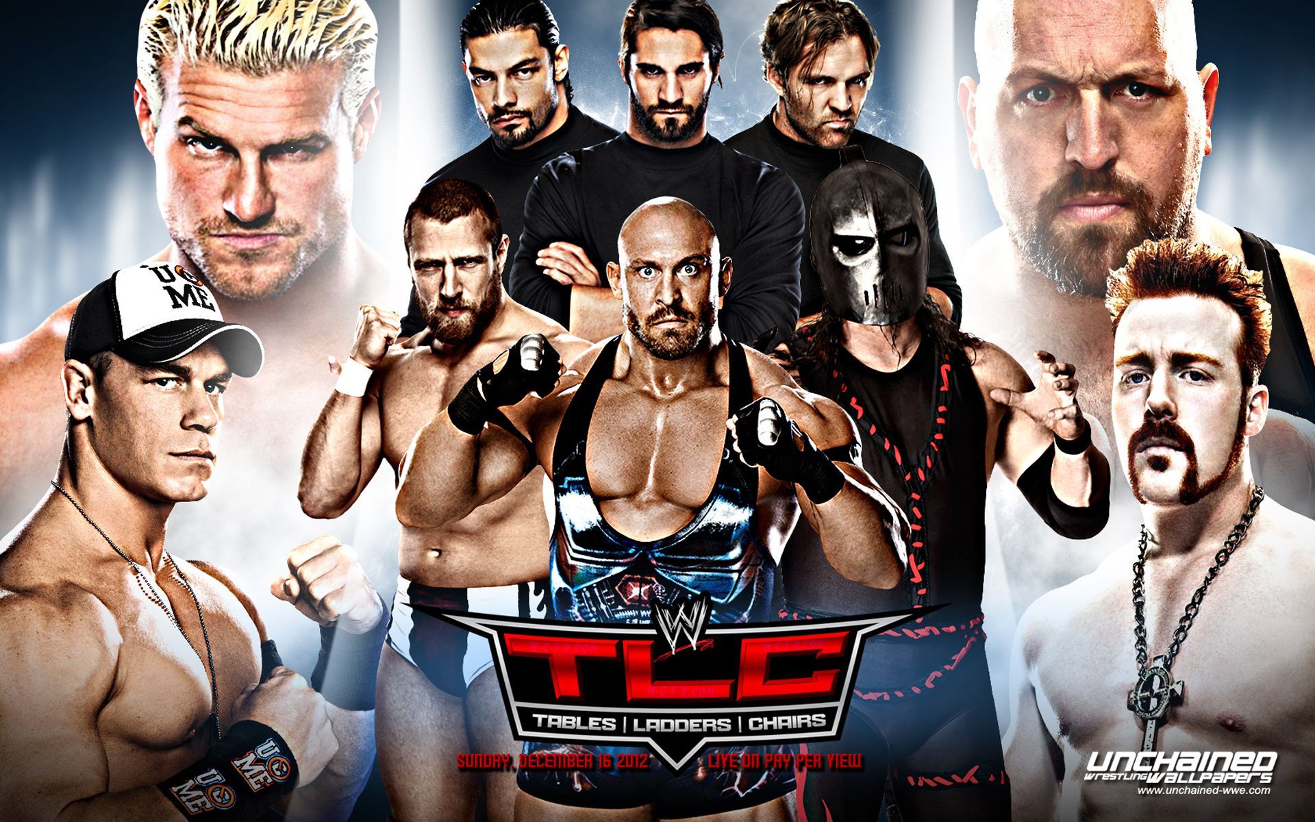 1920x1200 Harrak's Quick Quips: WWE TLC 12.16.12 (John Cena, Dolph Ziggler, Ryback, Team Hell No, The Shield)