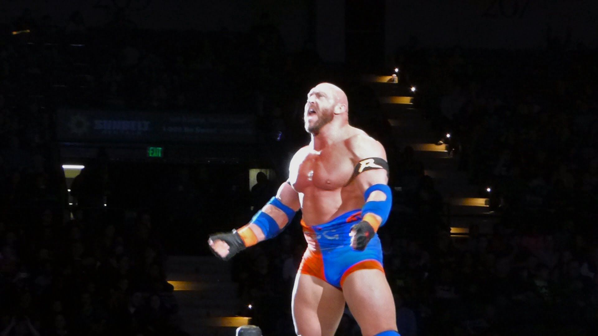 1920x1080 Video: Ryback Vs Rusev With Lana