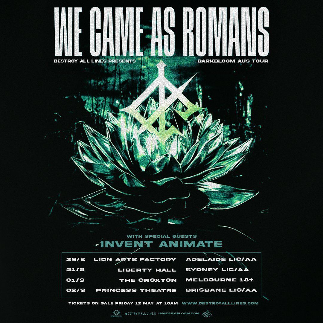 1080x1080 We Came As Romans on X: AUSTRALIA