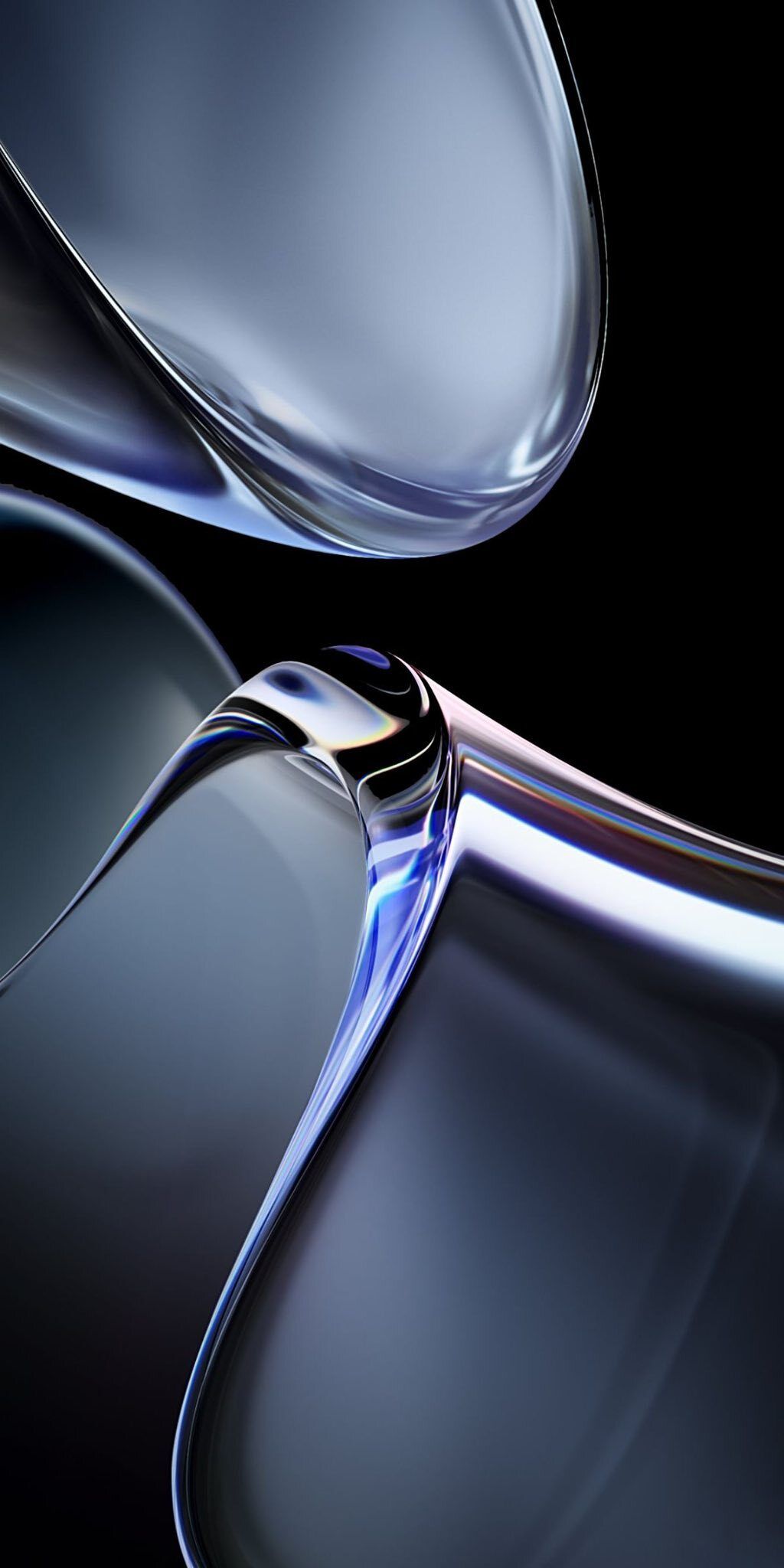 1024x2048 Dark Mode Glass 3D Shiny Made For Apple IOS 26 Liquid Glass Most Popular Free Wallpaper For Apple And Android Devices Including Samsung Xiaomi OnePlus