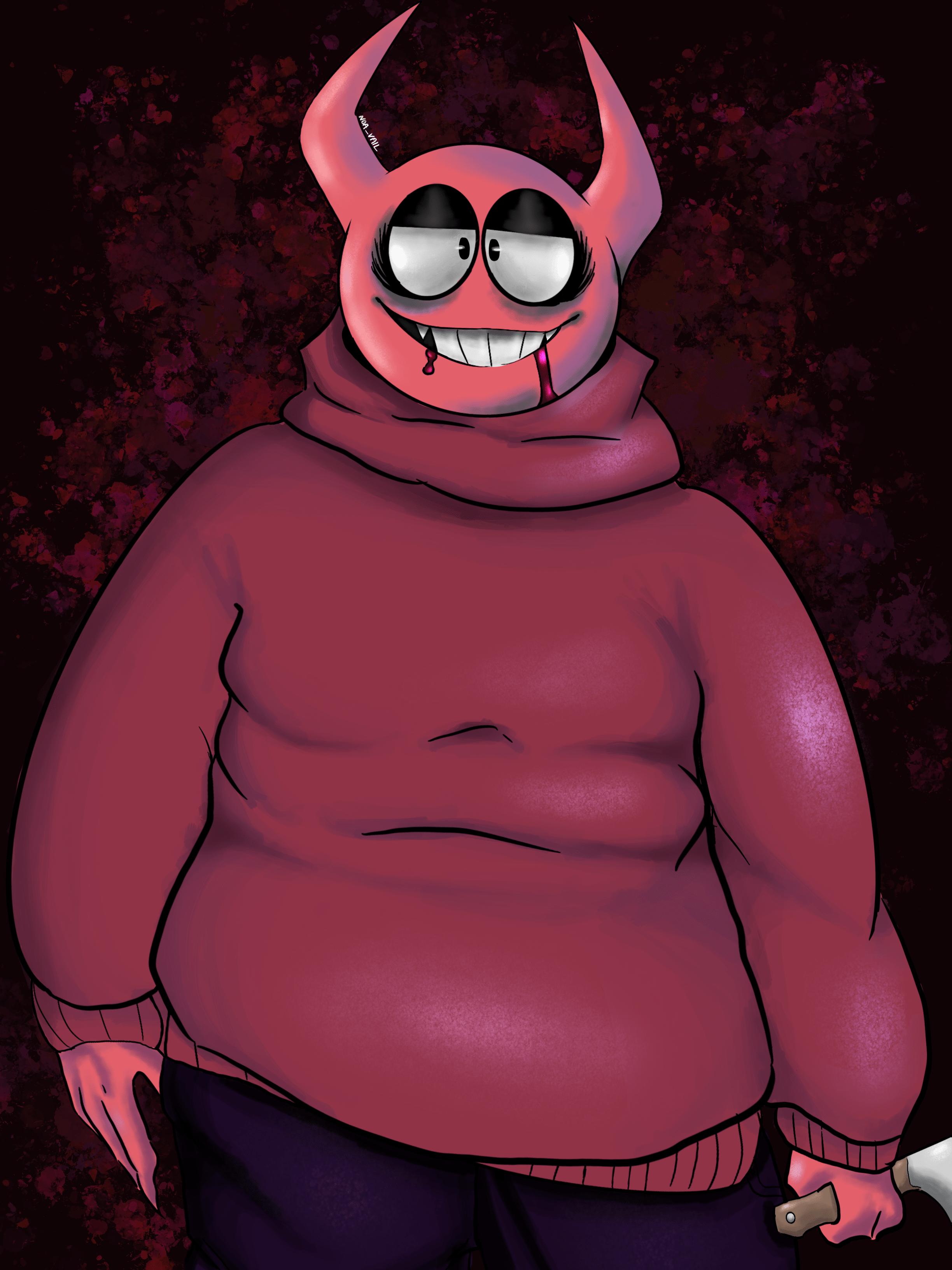 2448x3264 Bob Velseb Spooky Month by CerezaBrando on Newgrounds