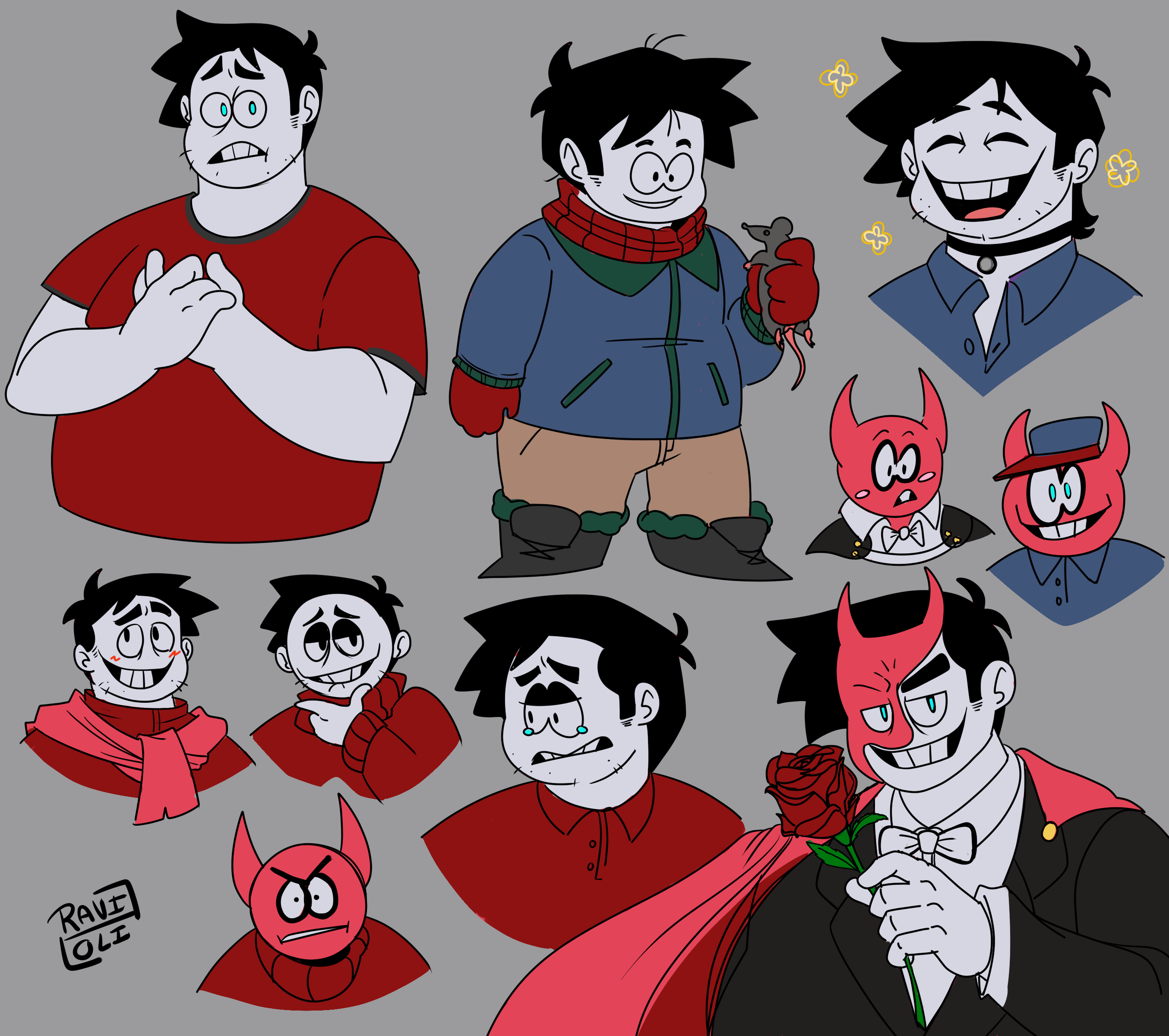 2708x2400 Many MORE Bob Velseb by RavioliBox on Newgrounds