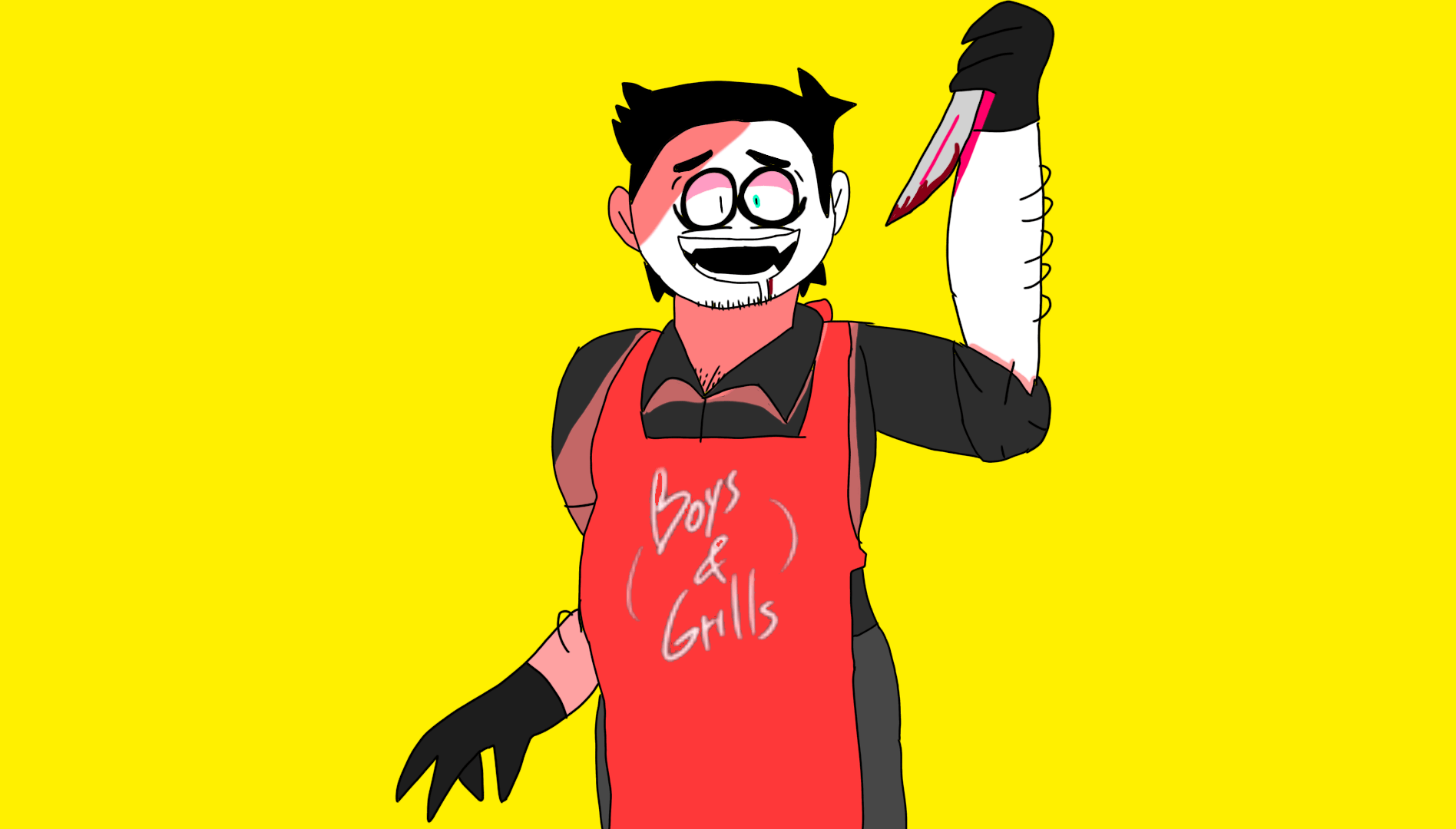 1896x1080 Made Bob Velseb fanart based on the song Butcher Vanity