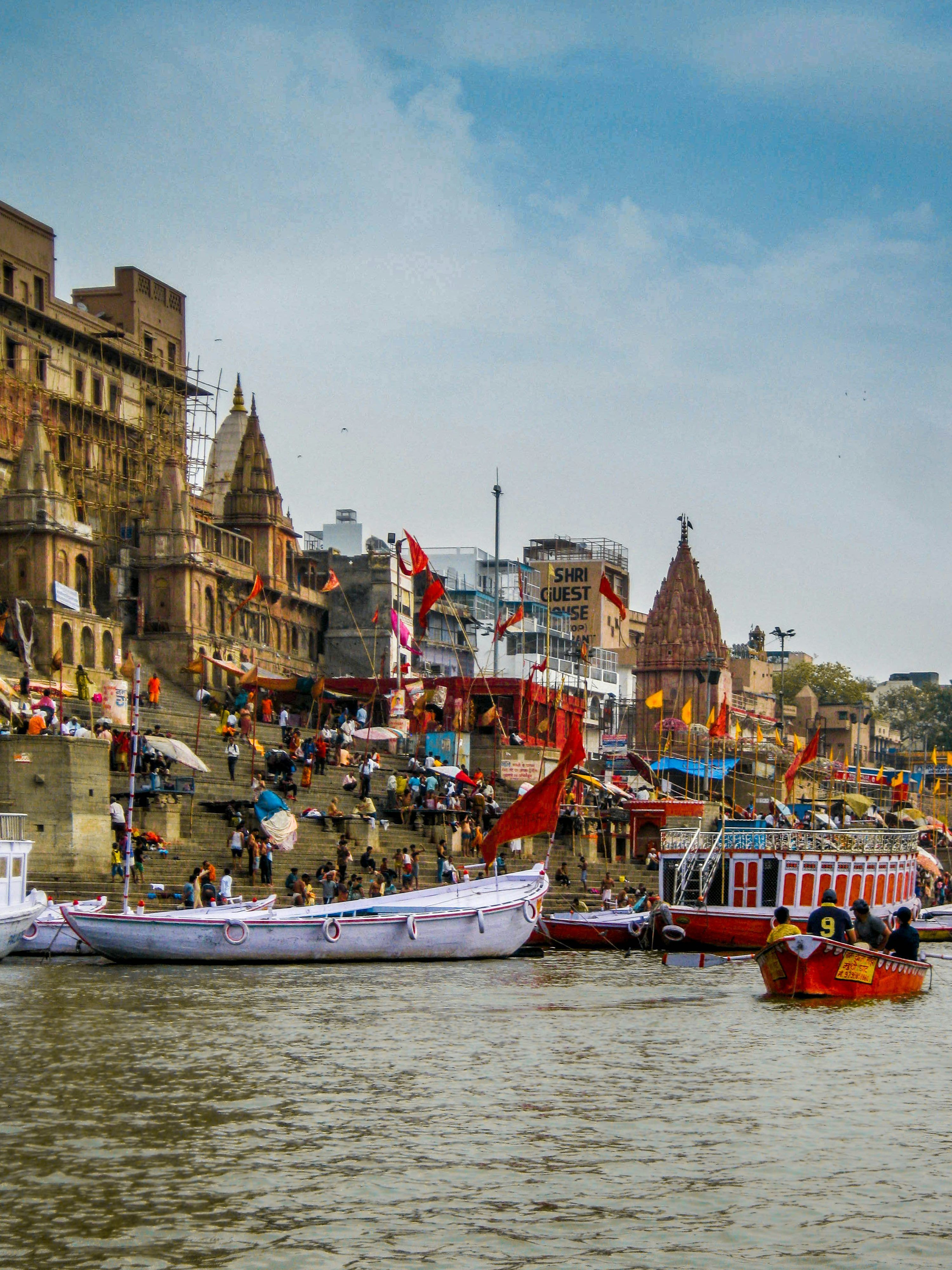 3000x4000 Varanasi Ghat Picture. Download Free Image