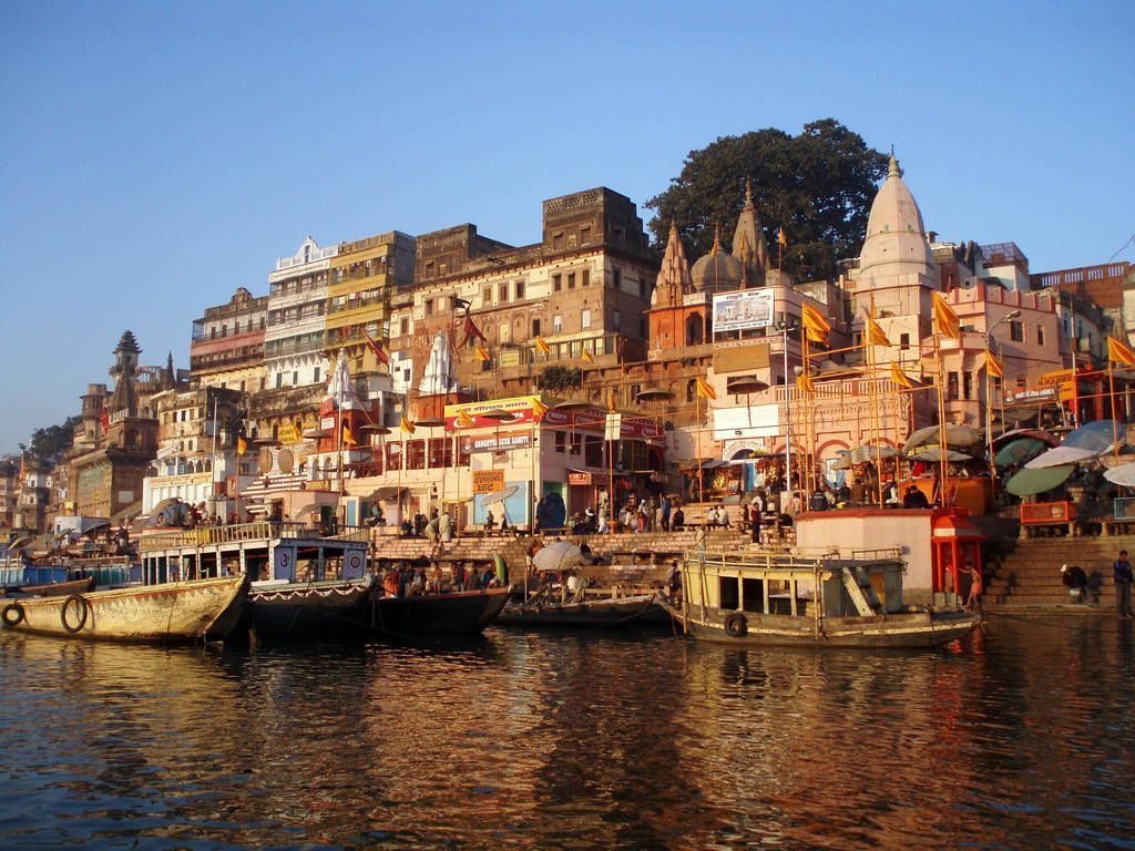 1024x768 Ghat's Of Varanasi