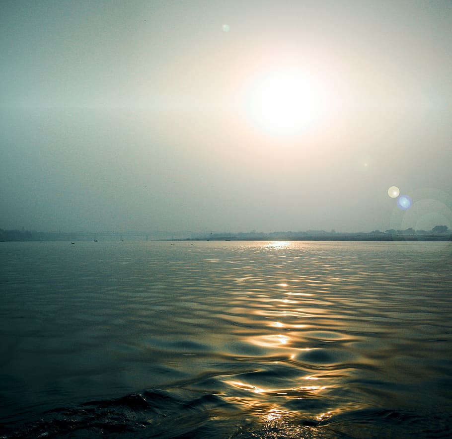 910x884 HD wallpaper: india, varanasi, ghat, morning, ganga, landscape, nature, river