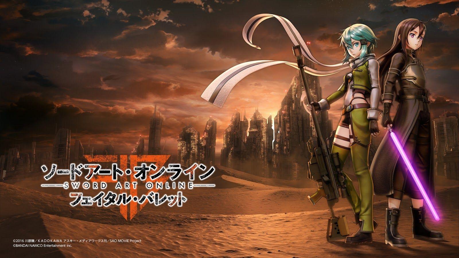 1600x900 Sword Art Online Fatal Bullet HD Wallpaper
