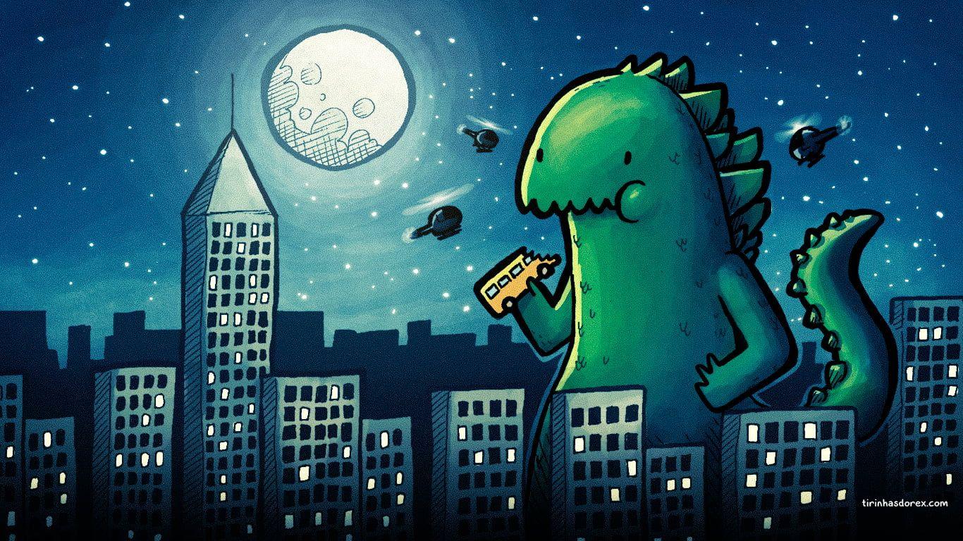Cartoon Godzilla Wallpapers - Top Free Cartoon Godzilla Backgrounds -  WallpaperAccess