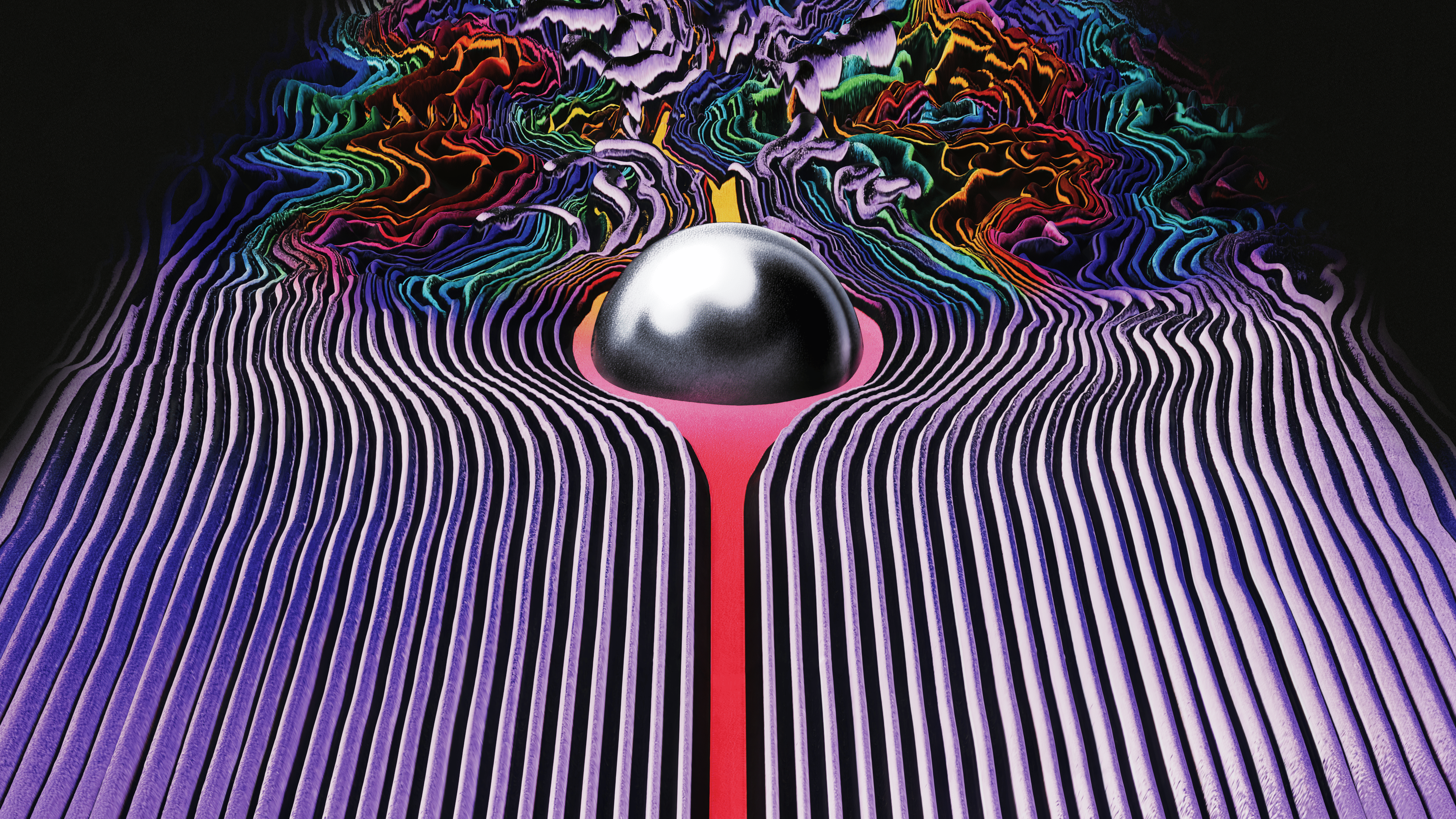 3840x2160 Tame Impala' Gatefold in 3D (OC) [3840x2160]