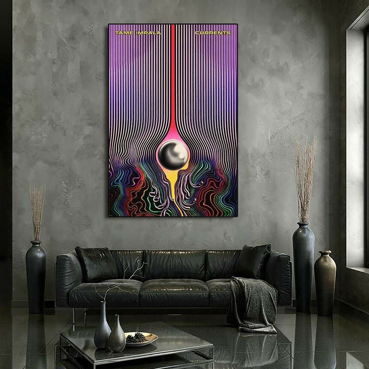 1200x1200 Tame Impala Currents Abstract Poster Psychedelic Rock Decor Poster No Frame