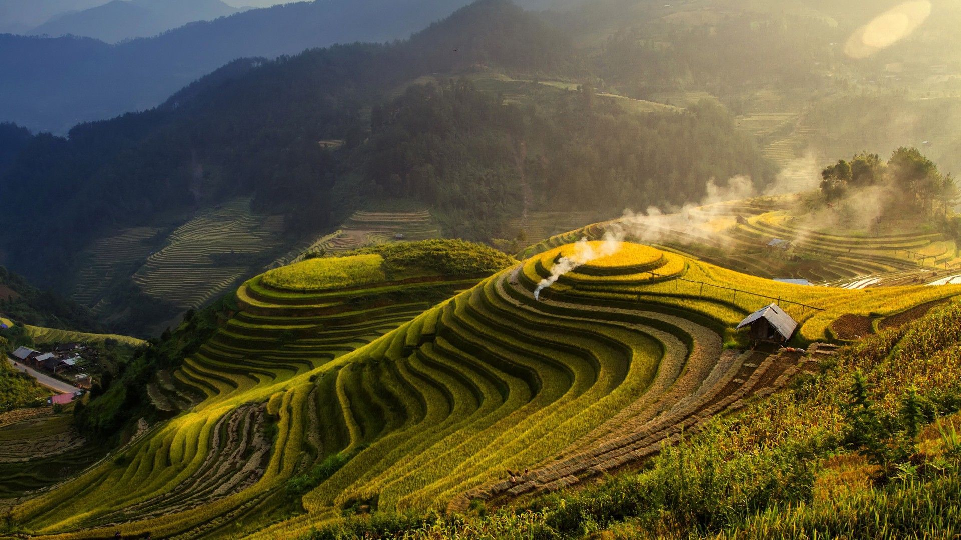 1920x1080 Landscape Windows 10 Stock Wallpaper