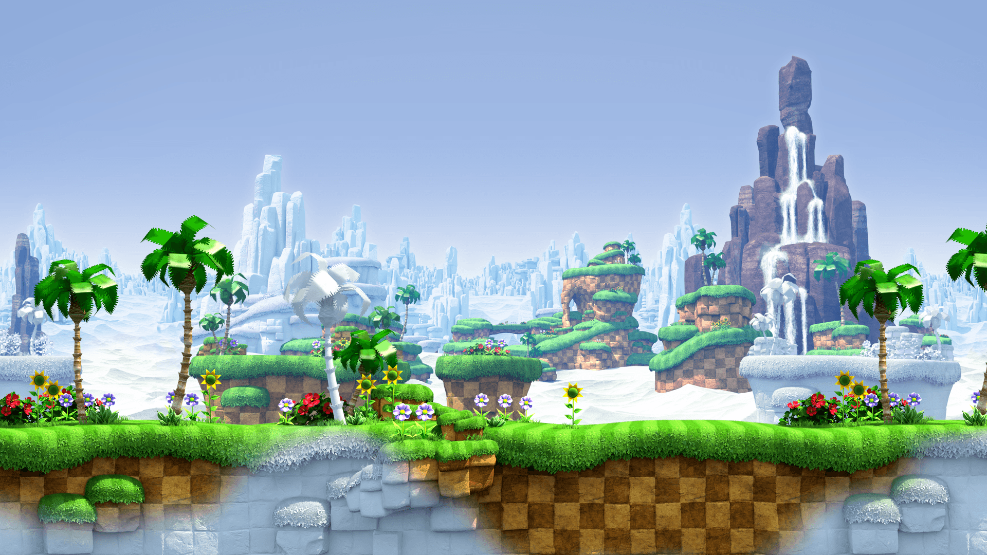 Green Hill Zone Background by SomariMarionicTeam on DeviantArt