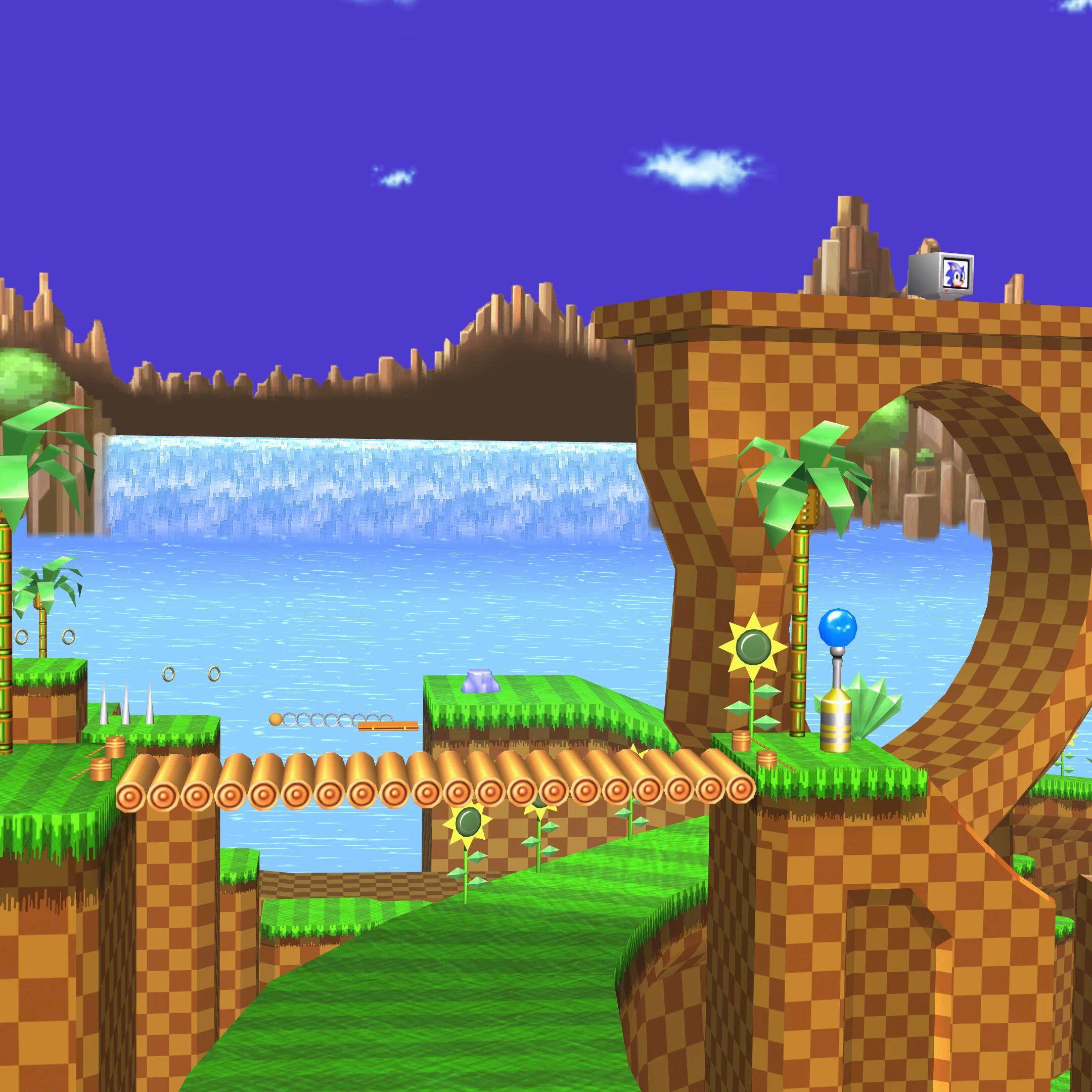 Sonic The Hedgehog Green Hill Zone Wallpaper At Elizabeth Simson Blog